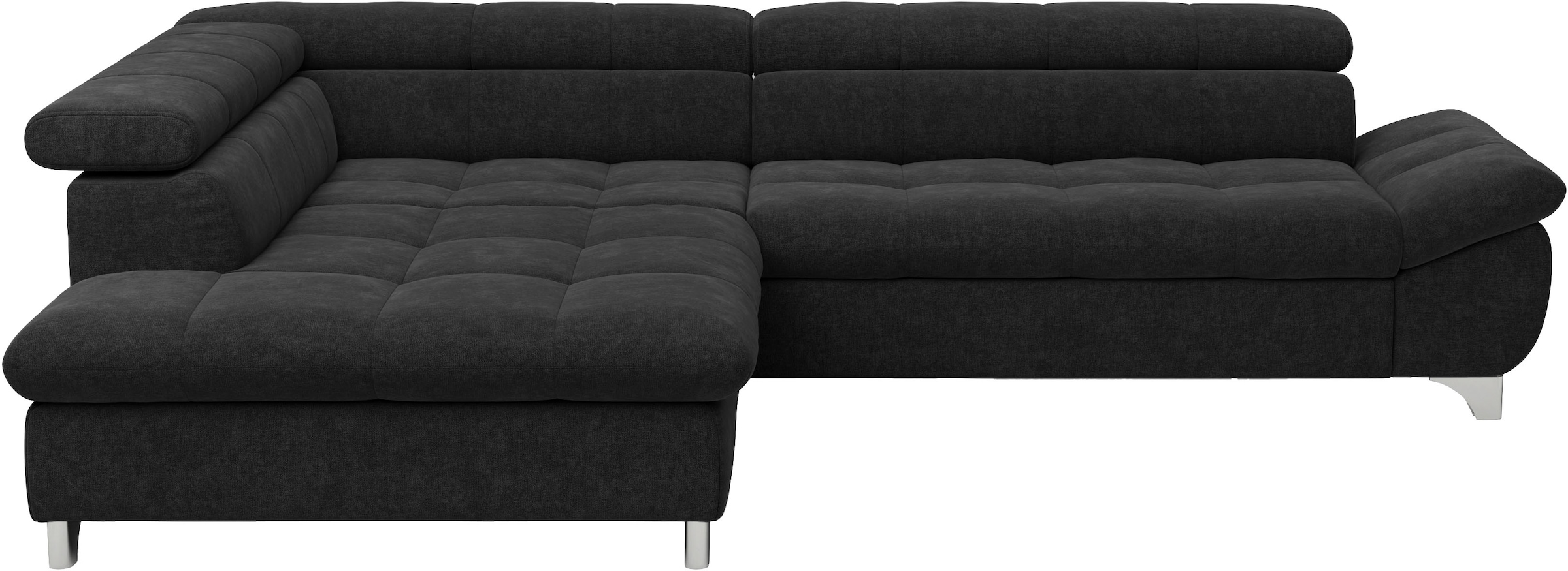 COTTA Ecksofa »Gemini L-Form«, mit Kopfteilverstellung, wahlweise mit Bettfunktion