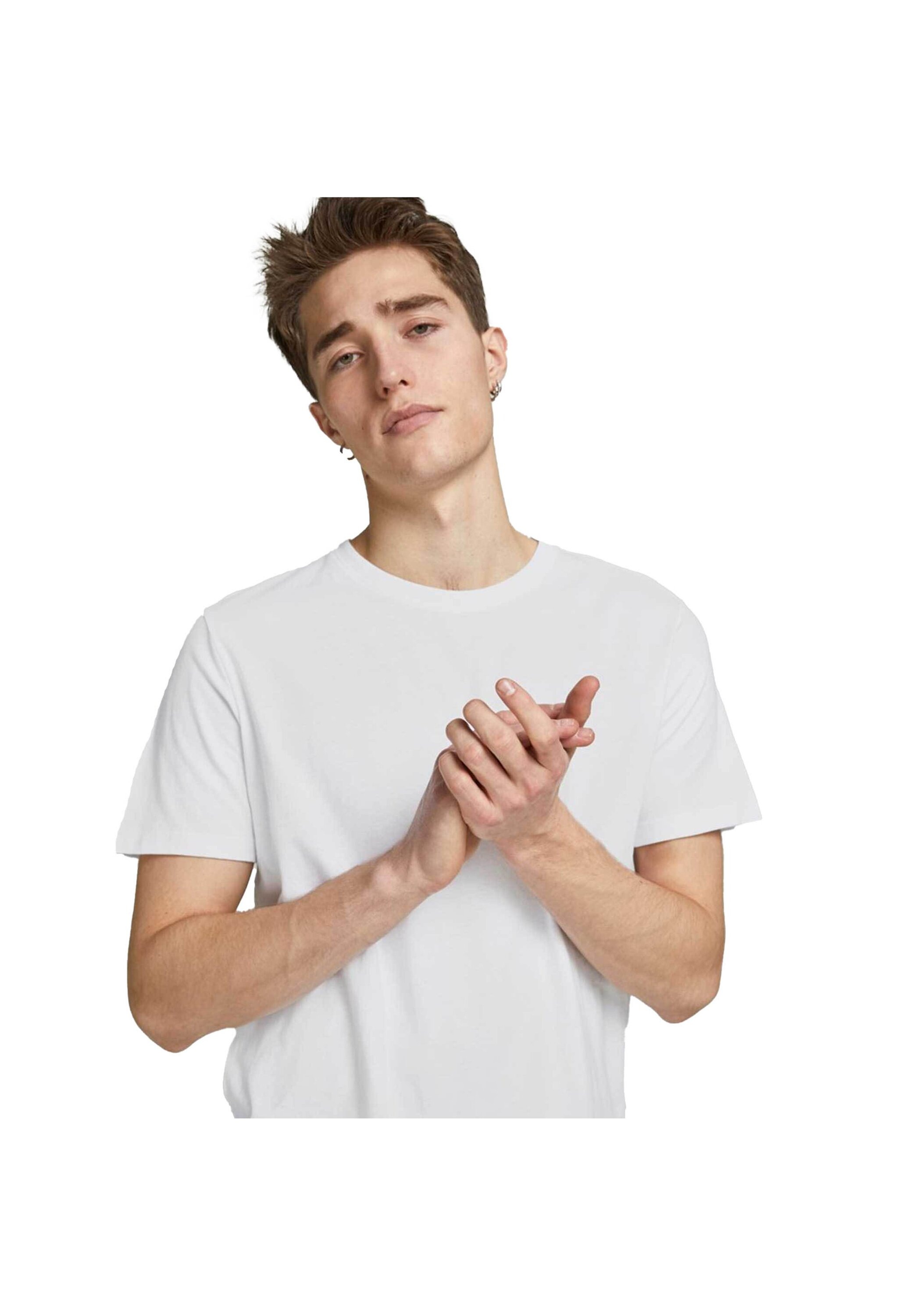 Jack & Jones T-Shirt »T-Shirt JJENOA 5er Pack«