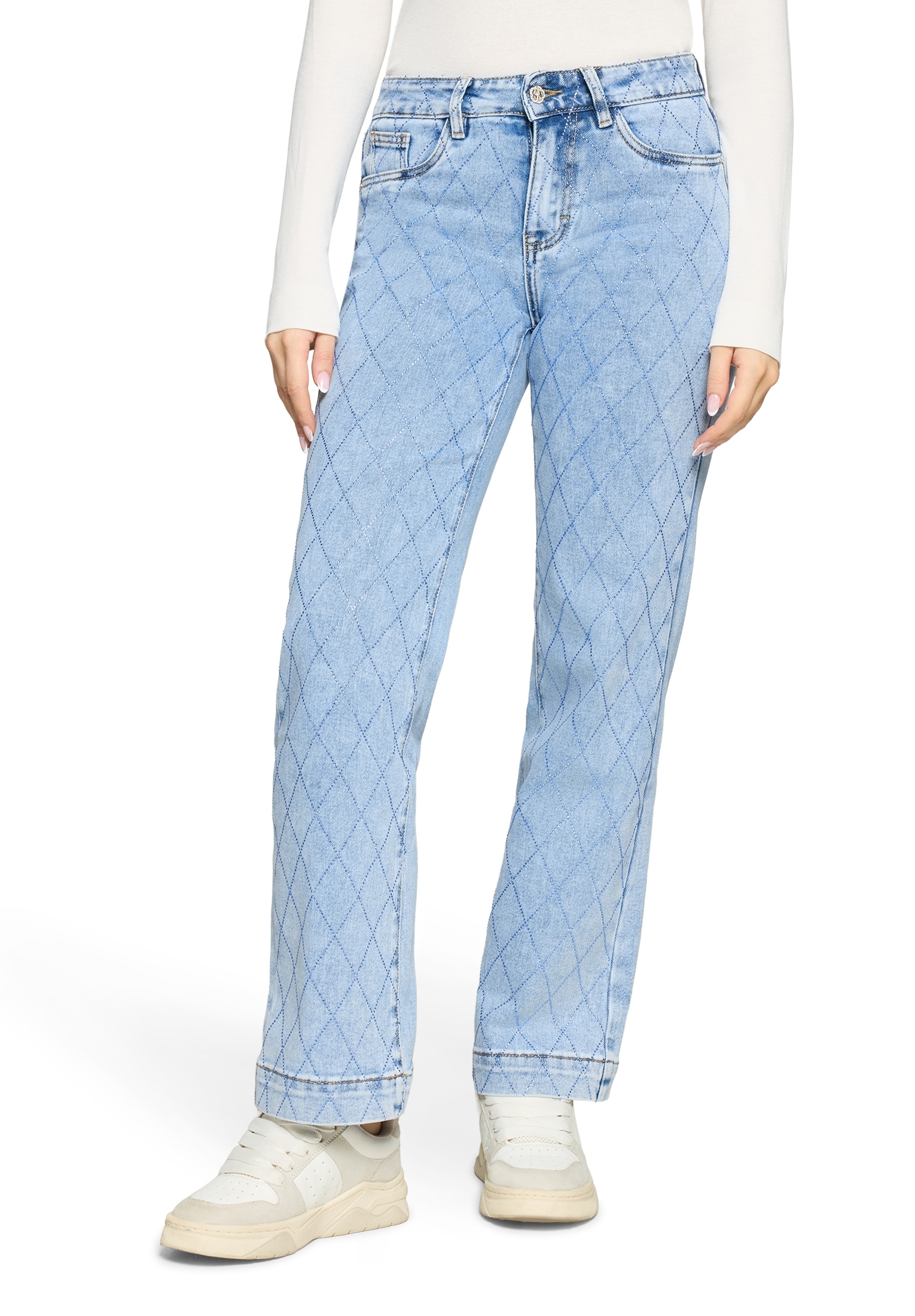 Cartoon Stretch-Hose »Stretch-Jeans mit Strass«