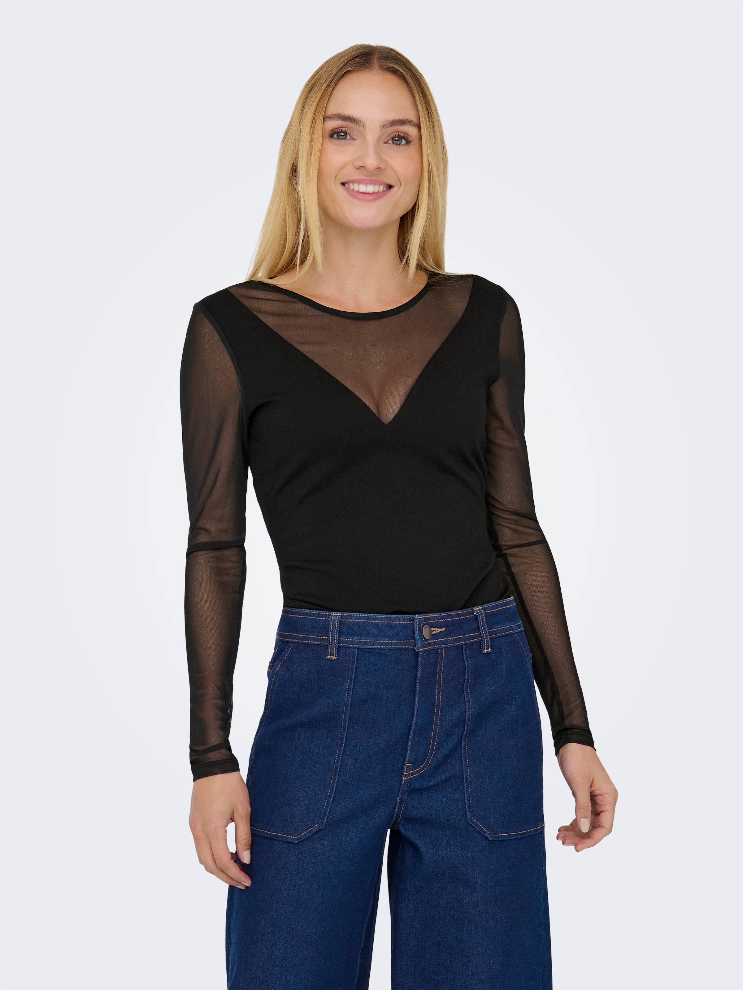 ONLY Body »ONLBECKI LS MIX BODY WVN«