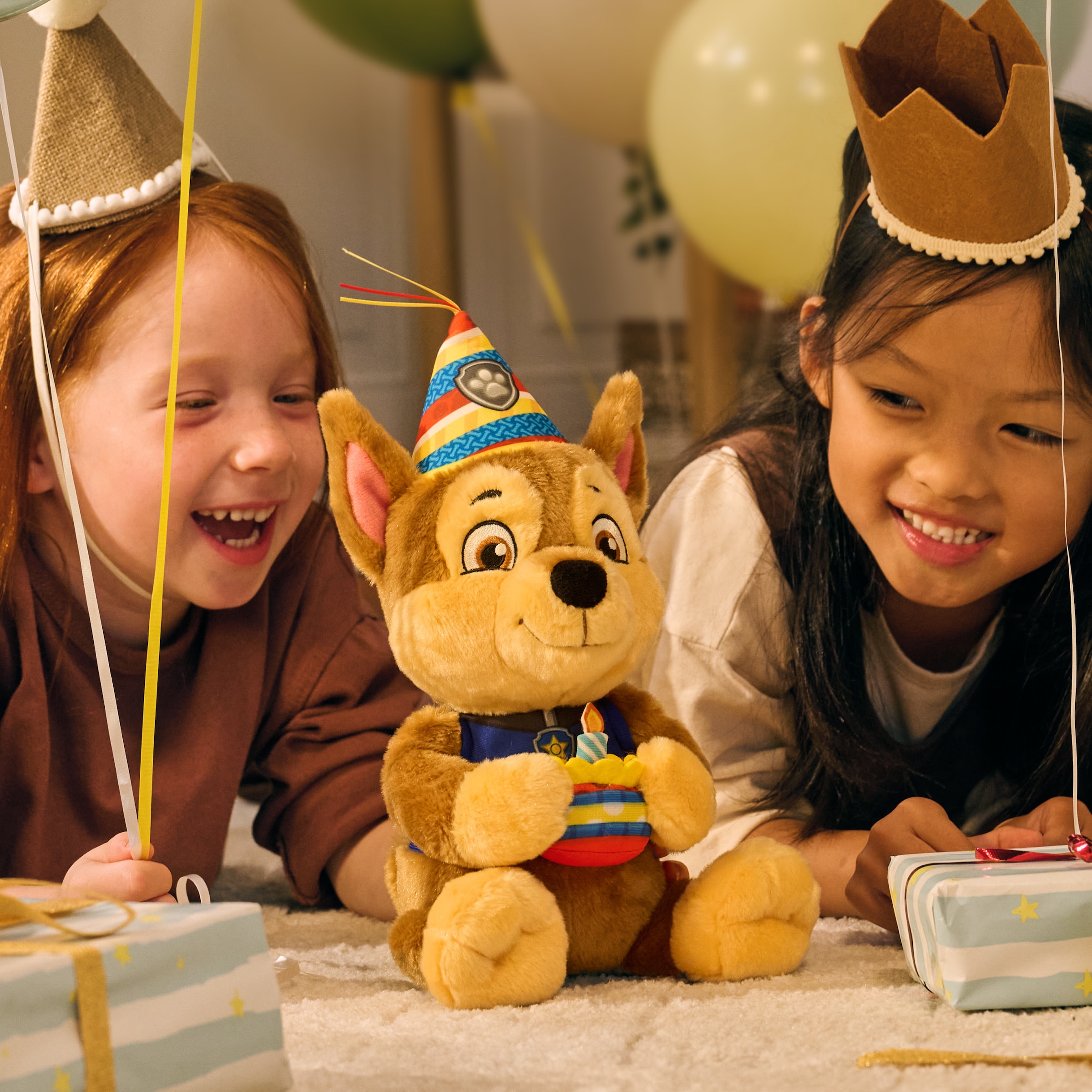 Spin Master Plüschfigur »PAW Patrol – Chase Geburtstagsplüsch«