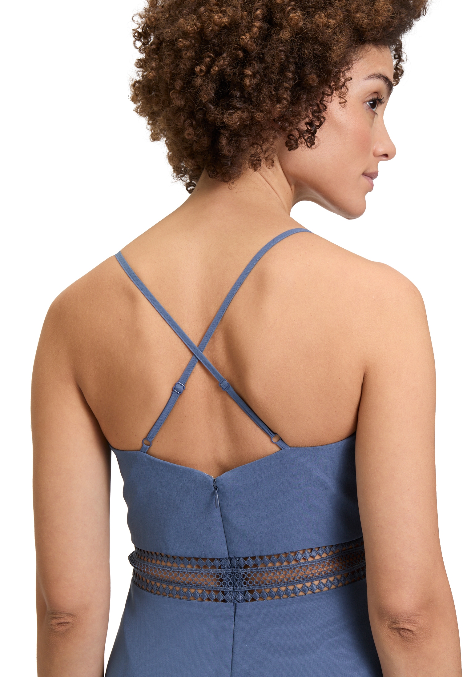 Vera Mont Cocktailkleid »Cocktailkleid mit Wasserfallausschnitt«
