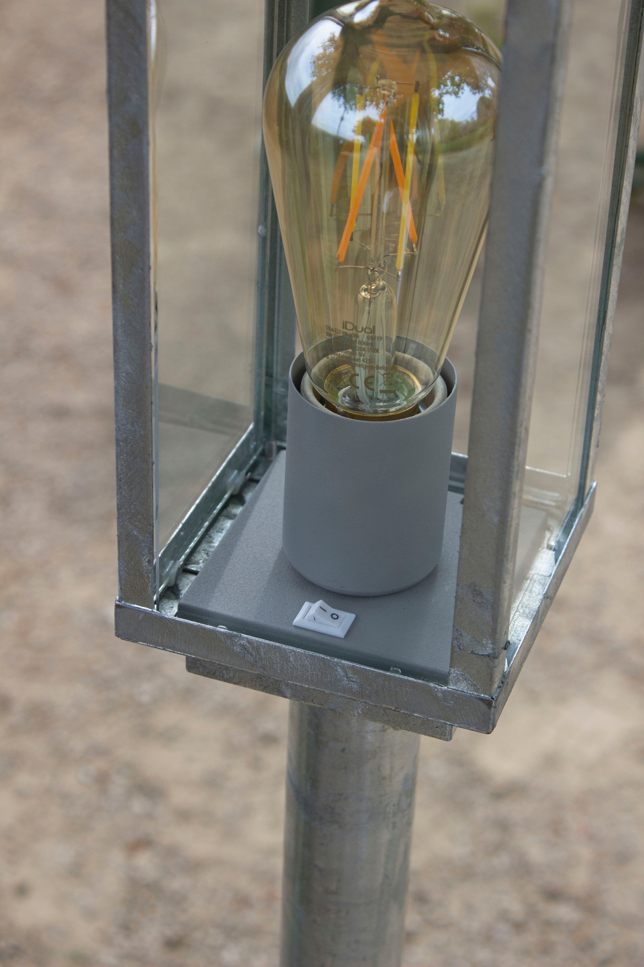 ECO-LIGHT Außen-Wandleuchte »KARO«, Leuchtmittel E27 | Leuchtmittel wechselbar