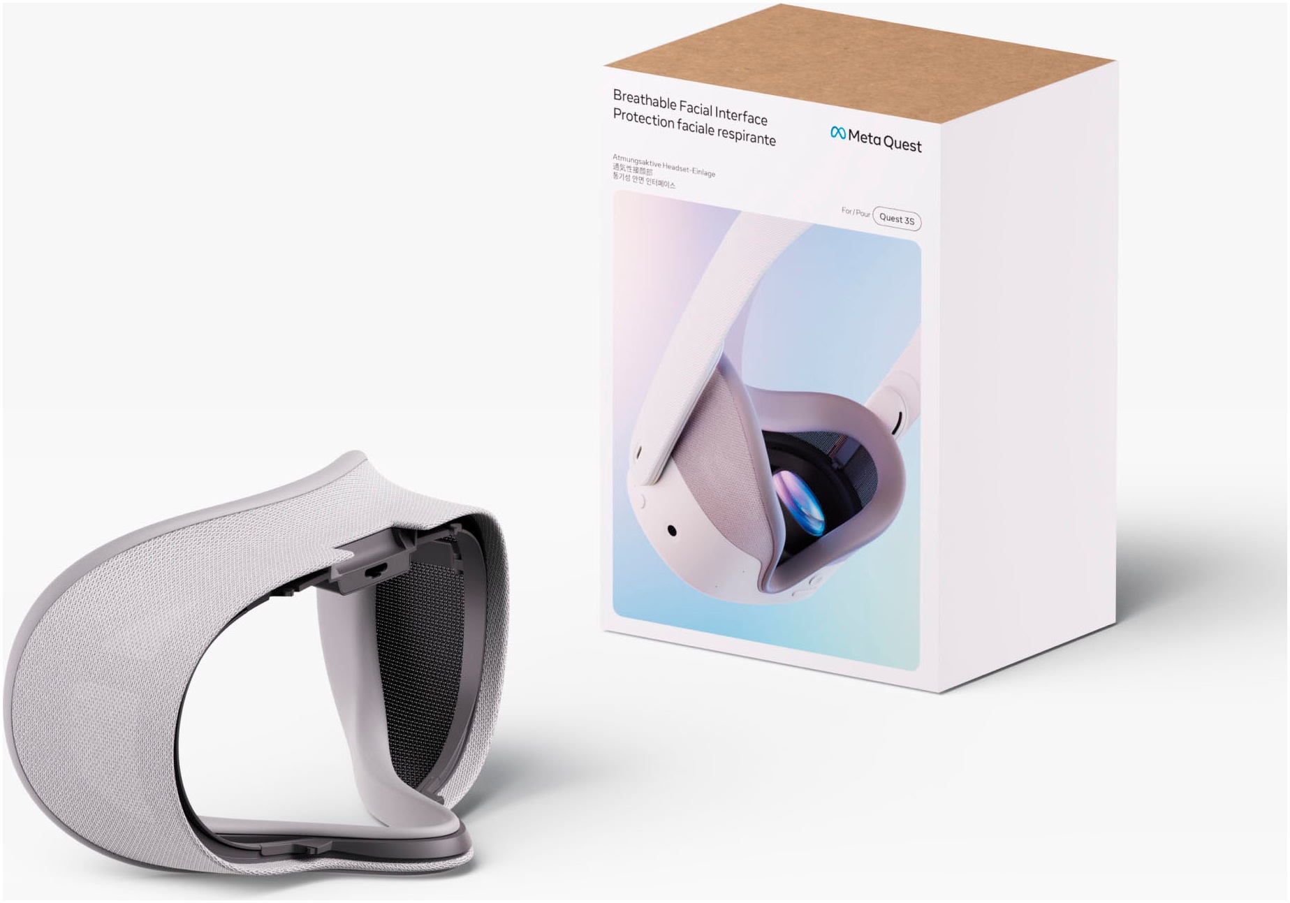 Meta VR Brillen-Halterung »Atmungsaktive Headset-Einlage für Meta Quest 3S«