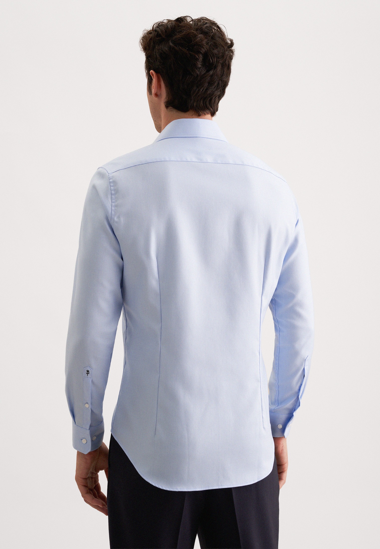 seidensticker Businesshemd »Schwarze Rose« Slim 1/1 Kentkragen Uni