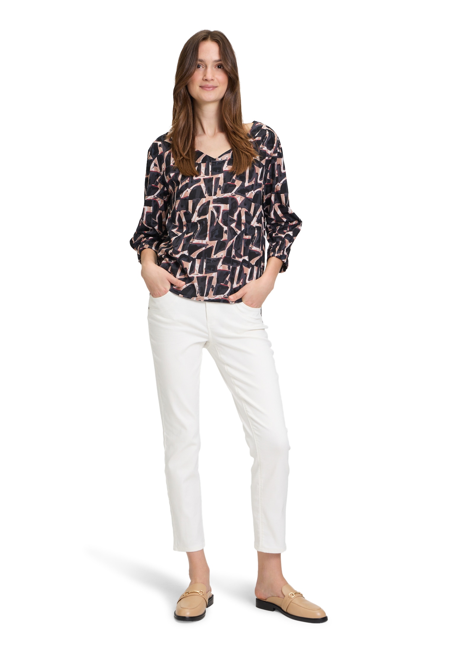 Betty&Co Schlupfbluse »Schlupfbluse mit Print«