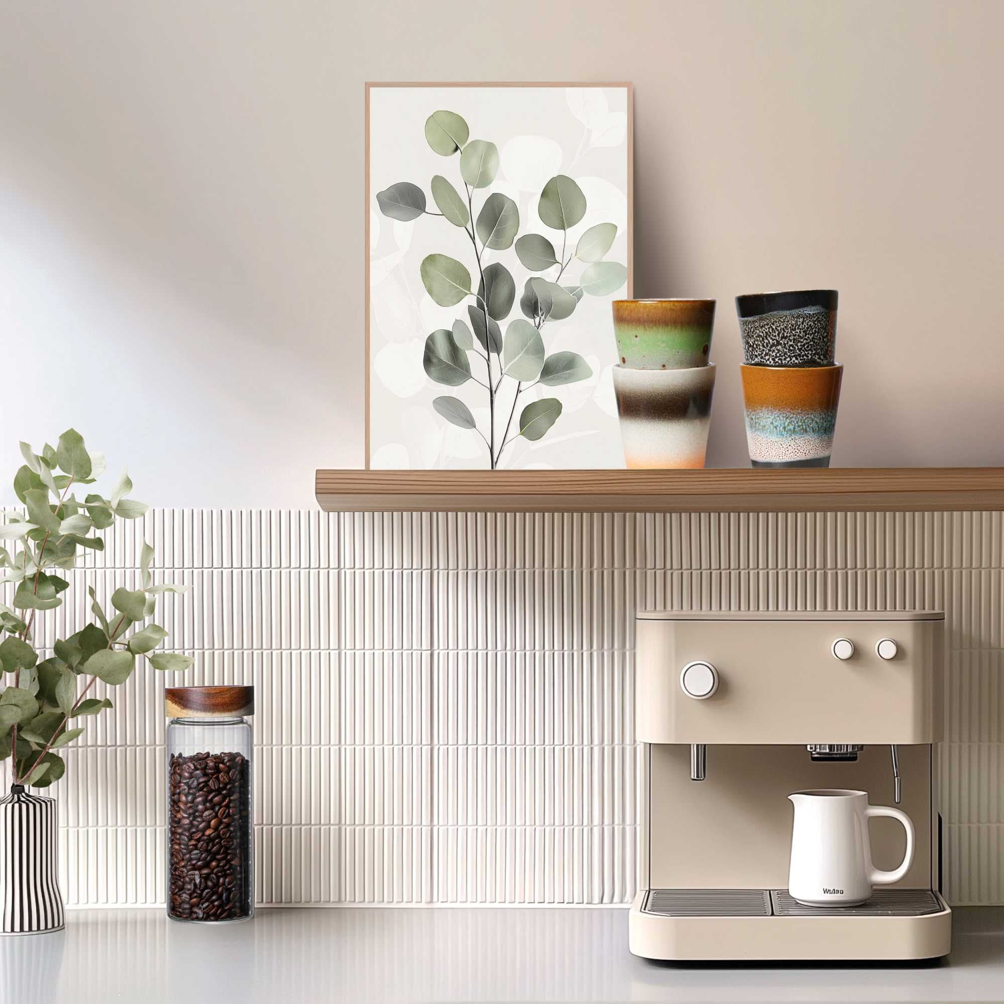 Reinders! Poster »Eucalyptus Zweig«, Küche - Grün - MDF - Blumen und Pflanzen - 20x30 cm