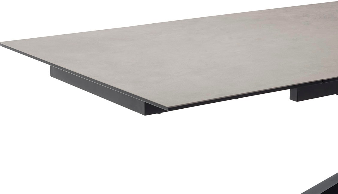 MCA furniture Esstisch »TESERO Auszugtisch 200-300 cm«, (Einzelstück), Keramik,Metall,Marmor-Optik,ausziehbar,belastbar 100kg,10-12 Pers.