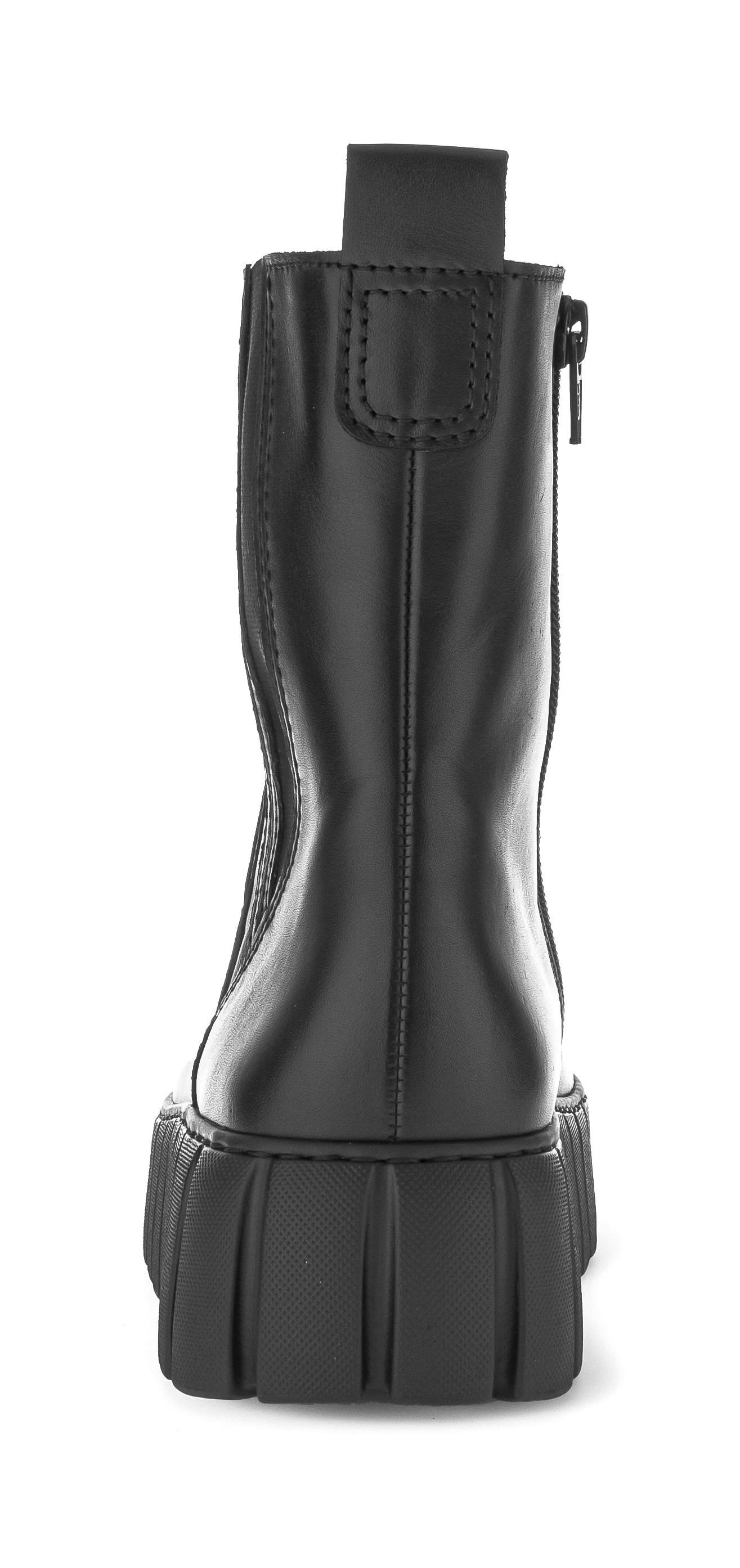Gabor Chelseaboots »FLORENZ«, Plateau, Stiefelette mit Stretcheinsatz außen