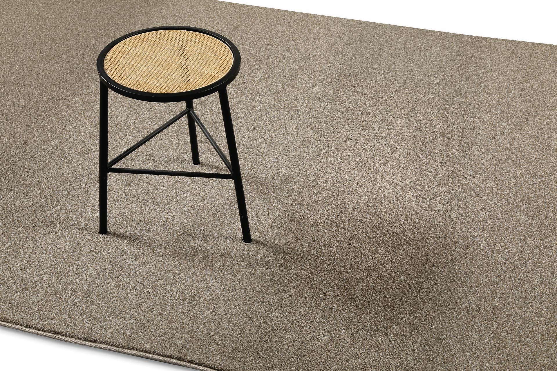 Wecon home Teppich »Tim«, rechteckig, 12 mm Höhe, einfarbig, meliert, modern, pflegeleicht, Wohnzimmer, Schlafzimmer