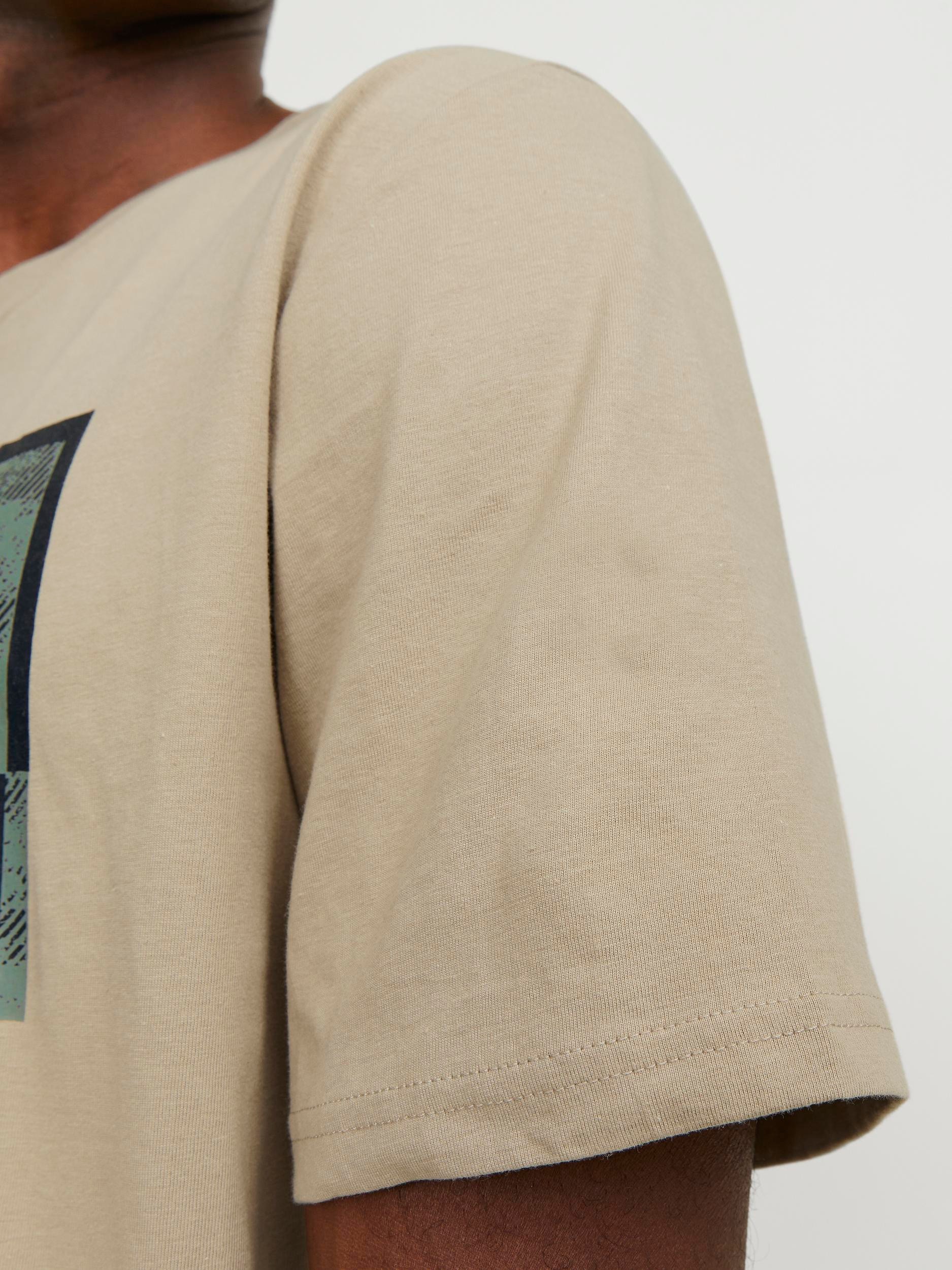 Jack & Jones Kurzarmshirt »JCOLOGAN TEE SS CREW NECK SS24 LN«