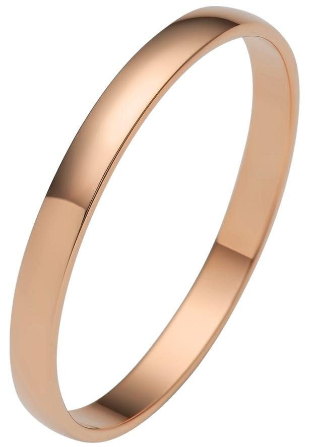 Firetti Trauring »Schmuck Geschenk Gold Hochzeit Ehering Trauring "LIEBE"«, Made in Germany, wahlweise mit oder ohne Brillant