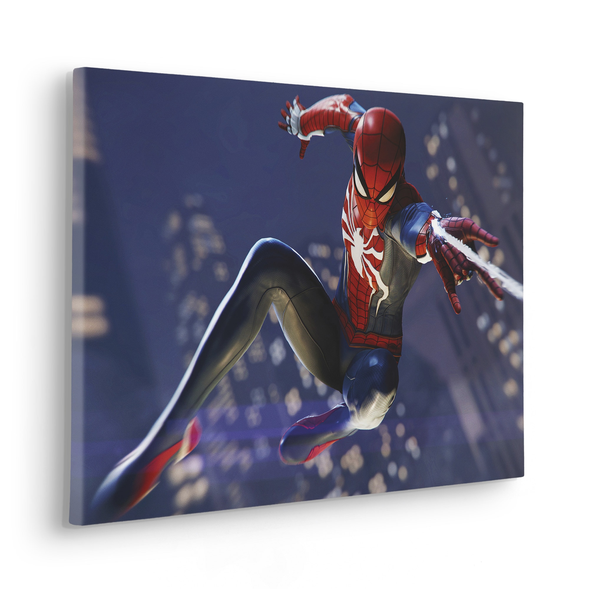 Komar Leinwandbild »Marvel Spider-Man Web Shoot«, Disney, (1 St.), 60 x 40 cm (Breite x Höhe) - Kinderzimmer, Dekoration