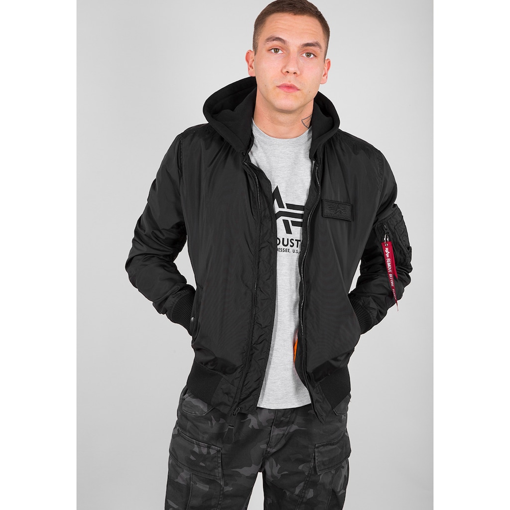 Alpha Industries Bomberjacke »ALPHA INDUSTRIES Men - Bomber & Flight Jackets MA-1 TT Hood«