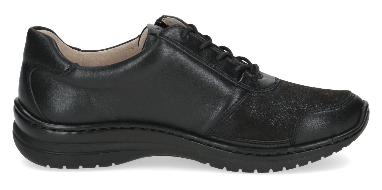 Caprice Sneaker, Freizeitschuh, Halbschuh, Schnürschuh in Komfortweite H (=sehr weit)