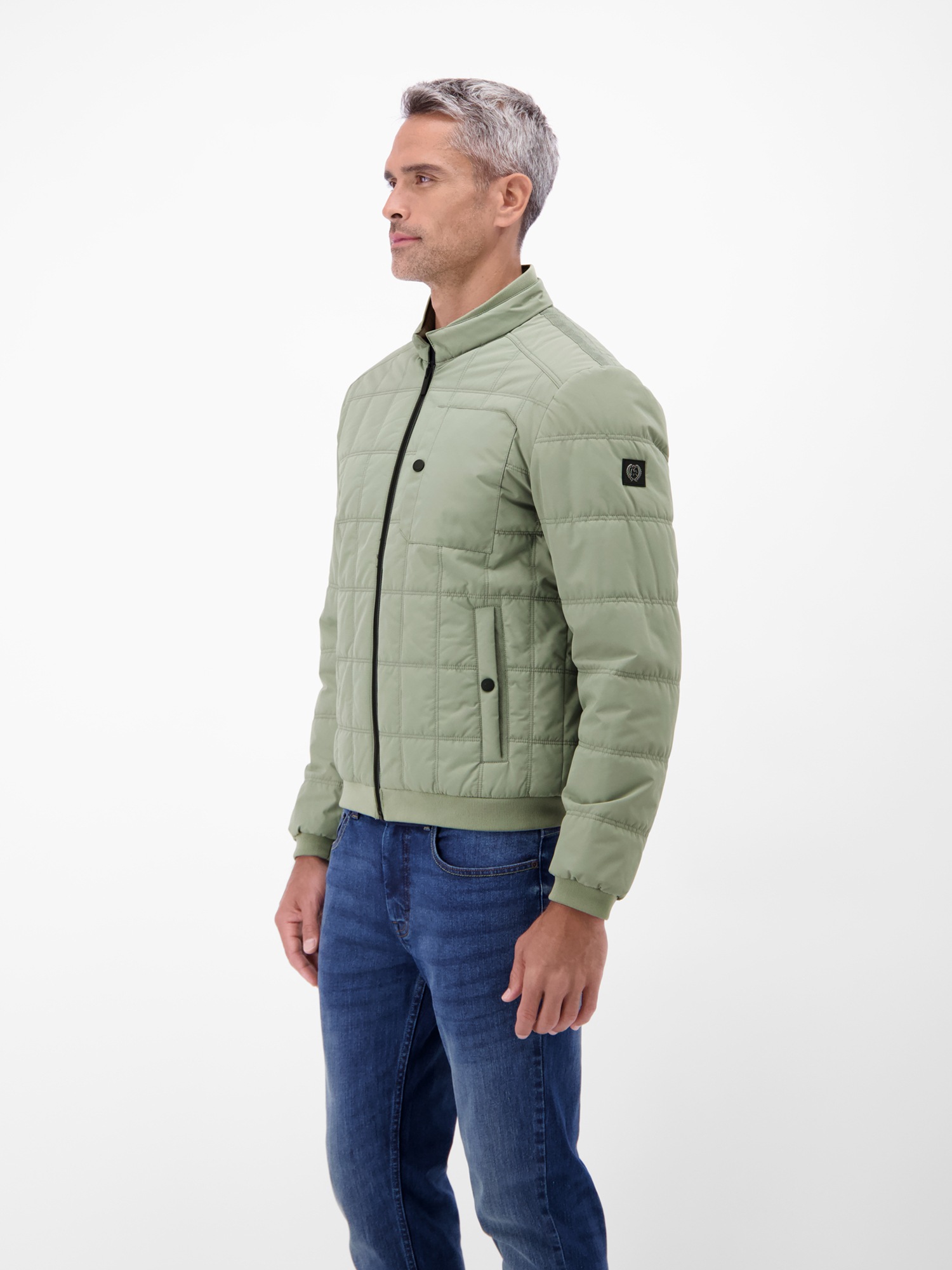 LERROS Outdoorjacke »Blousonjacke in Stepp-Optik« ohne Kapuze