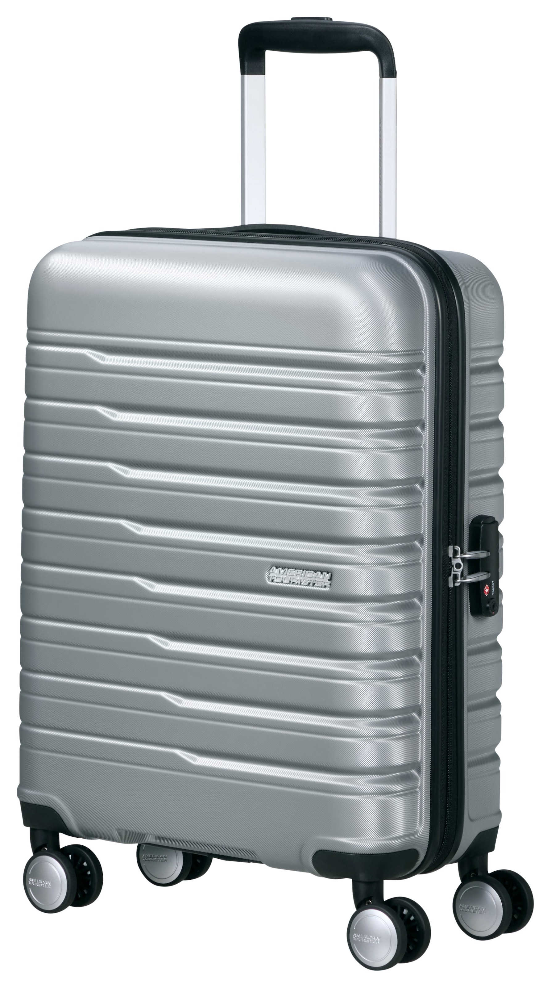 American Tourister® Hartschalen-Trolley »FLASHLINE 55«, 4 Rollen, Handgepäck-Koffer Reisegepäck Koffer TSA-Zahlenschloss