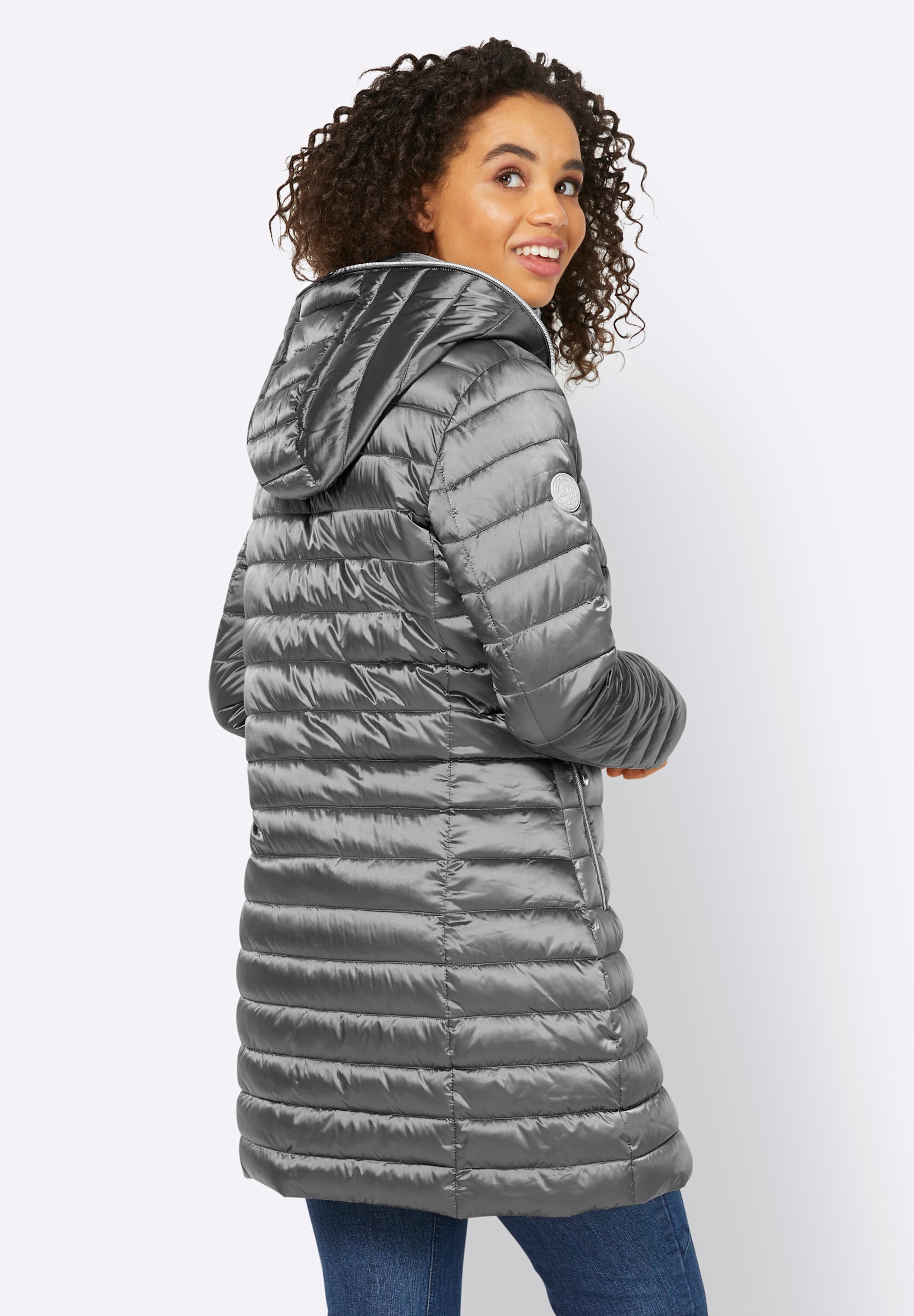 heine Steppjacke »Steppjacke Steppjacke mit herausnehmbarem Einsatz« mit Kapuze