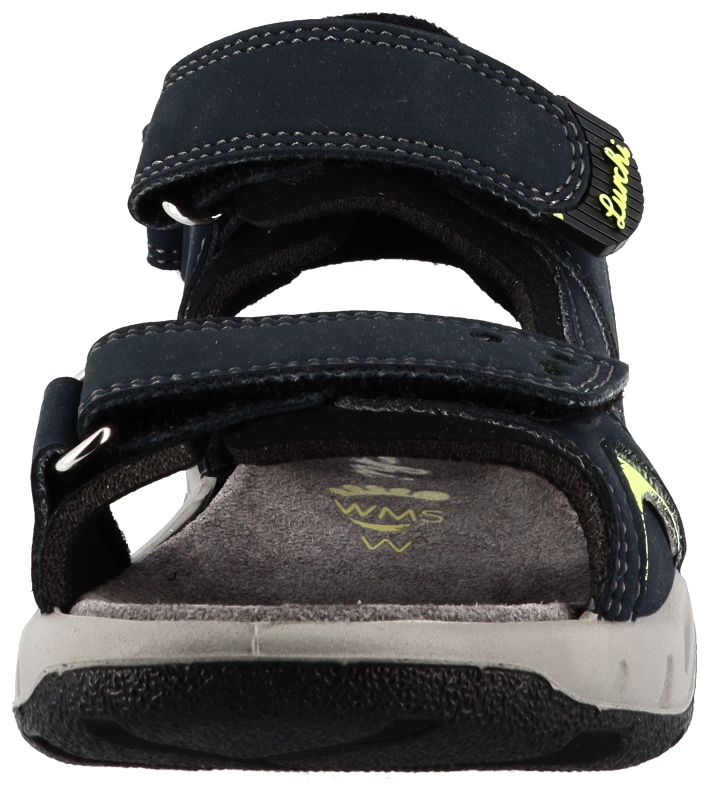 Lurchi Sandale »Oweno«  Klettschuh mit Neonfarben, Größenschablone zum Download