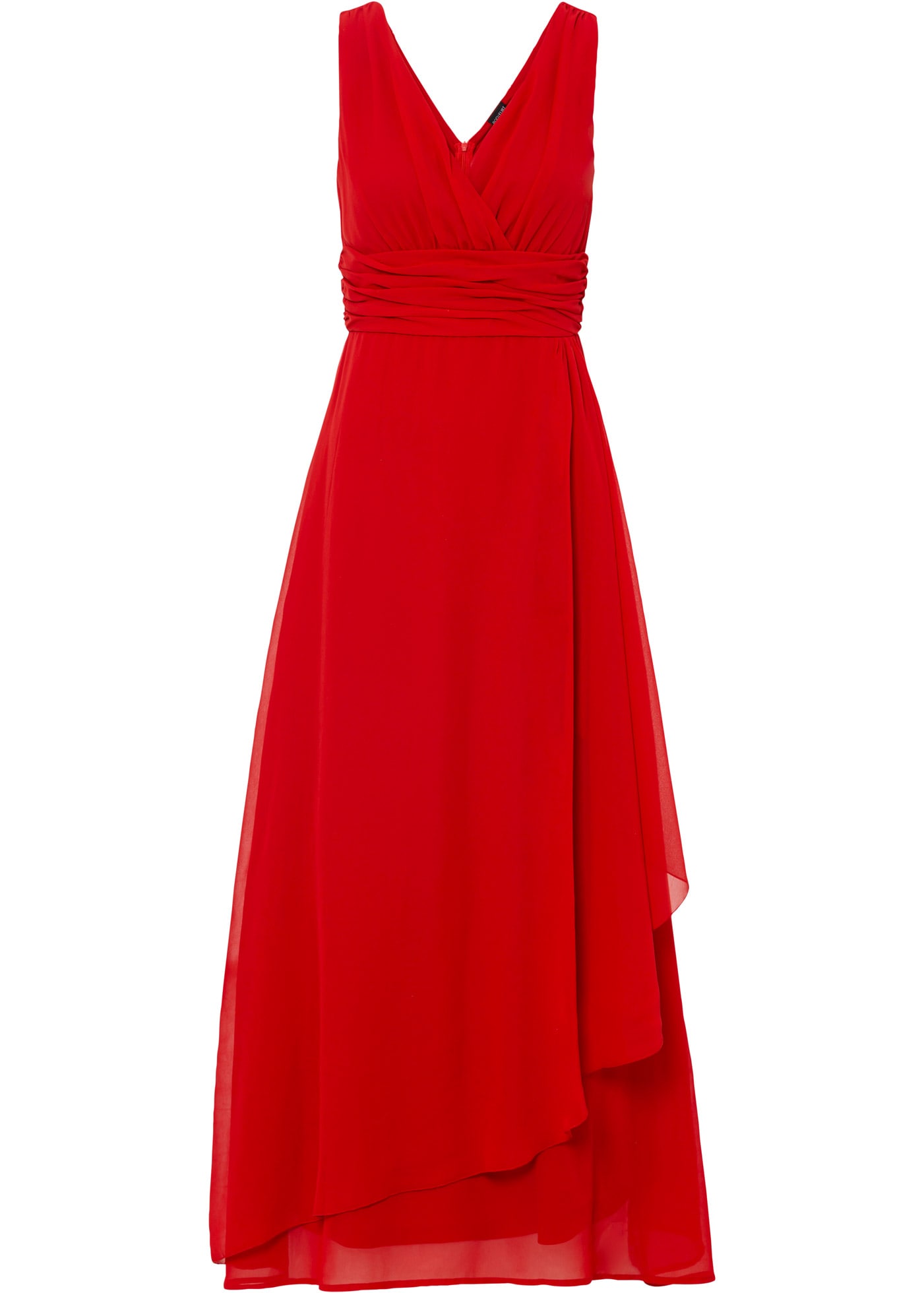 bonprix Chiffonkleid 1 tlg. tlg. für Abiball, Festtage und Hochzeiten, aus feinem Chiffon