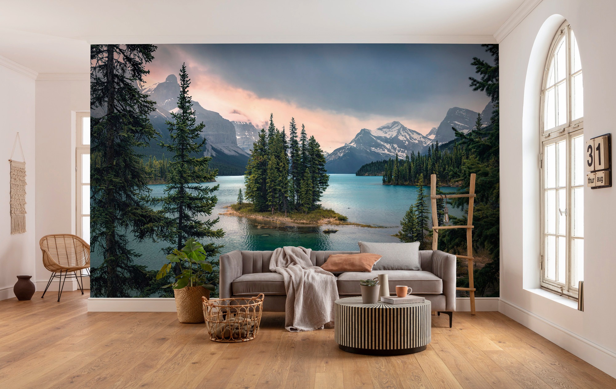 Komar Vliestapete »Digitaldruck Vlies - Spirit Island - Größe 450 x 280 cm«, bedruckt, Wohnzimmer, Schlafzimmer