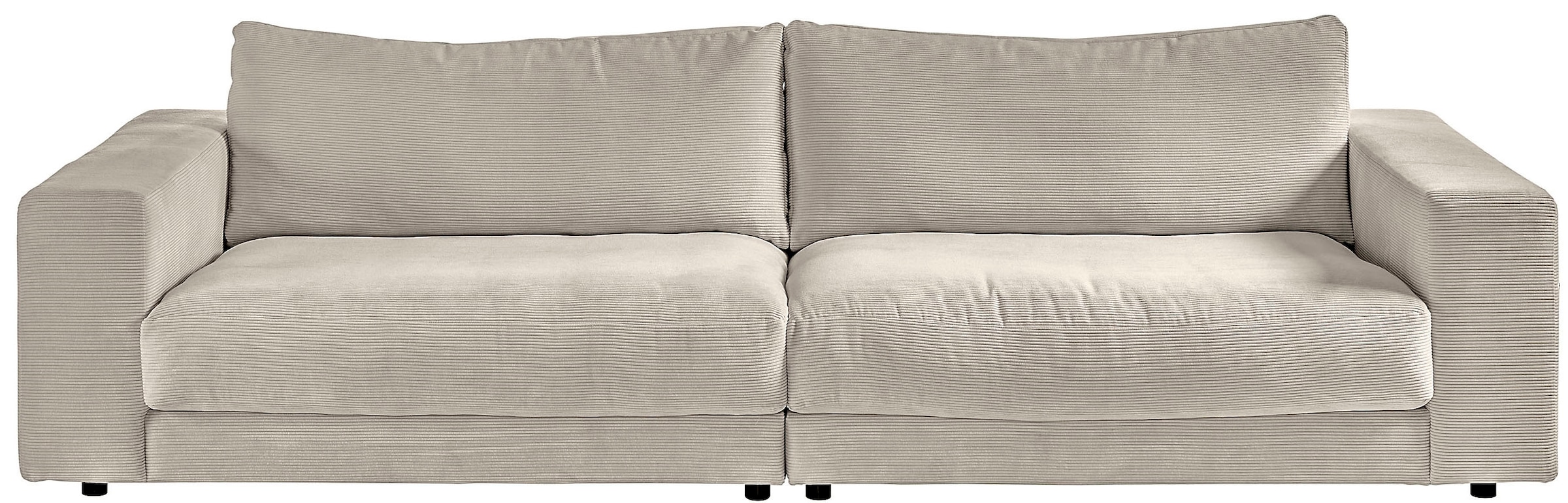 Places of Style Big-Sofa »Enisa, legere Polsterung B/T/H: 290/127/85 cm«, Zeitloses und stylisches Loungemöbel, in Fein- und Breitcord