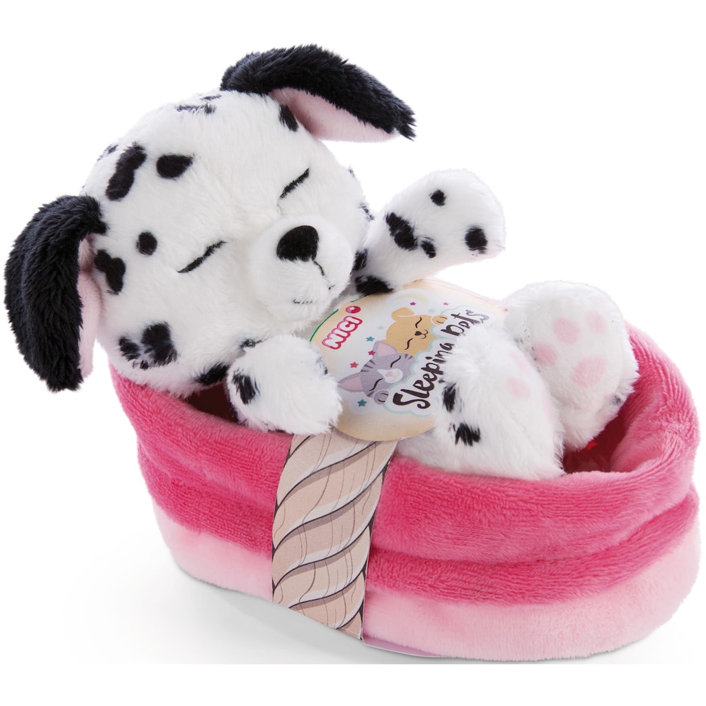 Nici Kuscheltier »Sleeping Pets, Welpe Dalmatiner, 12 cm«