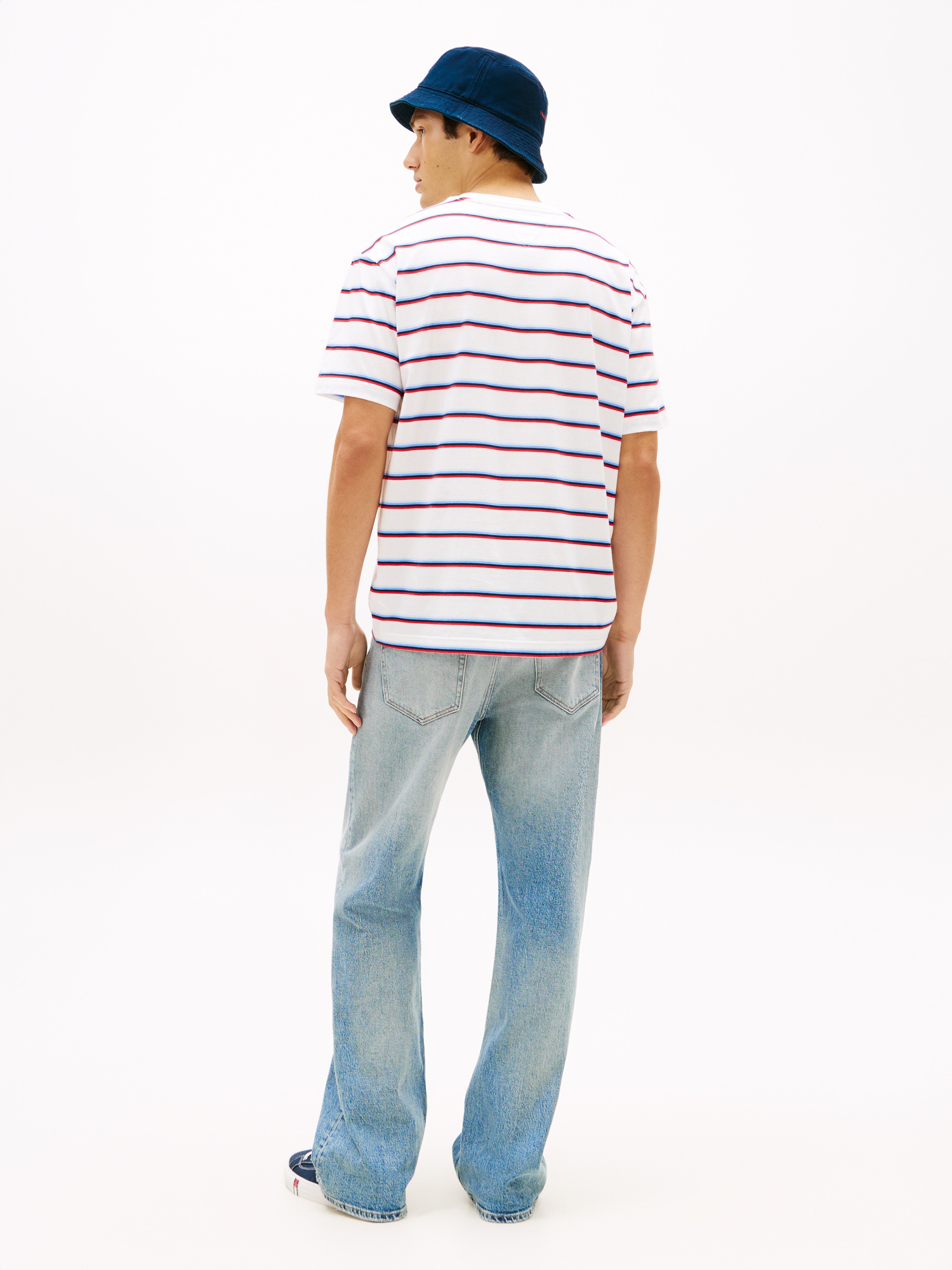 Tommy Jeans T-Shirt »RELAXED STRIPE« Relaxed fit mit Streifenmuster