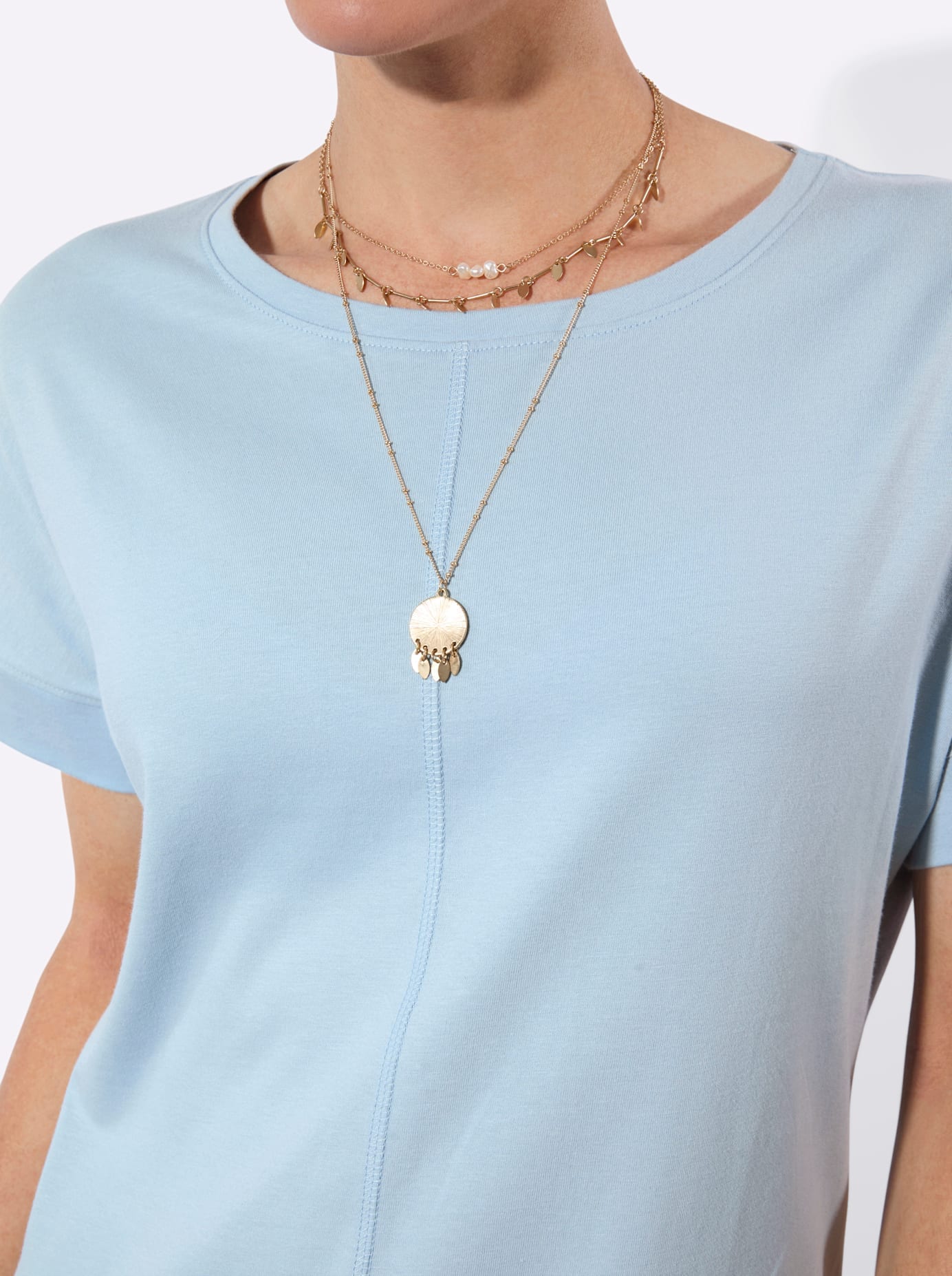 Classic Basics Rundhalsshirt »Halbarmshirt« 1 tlg.