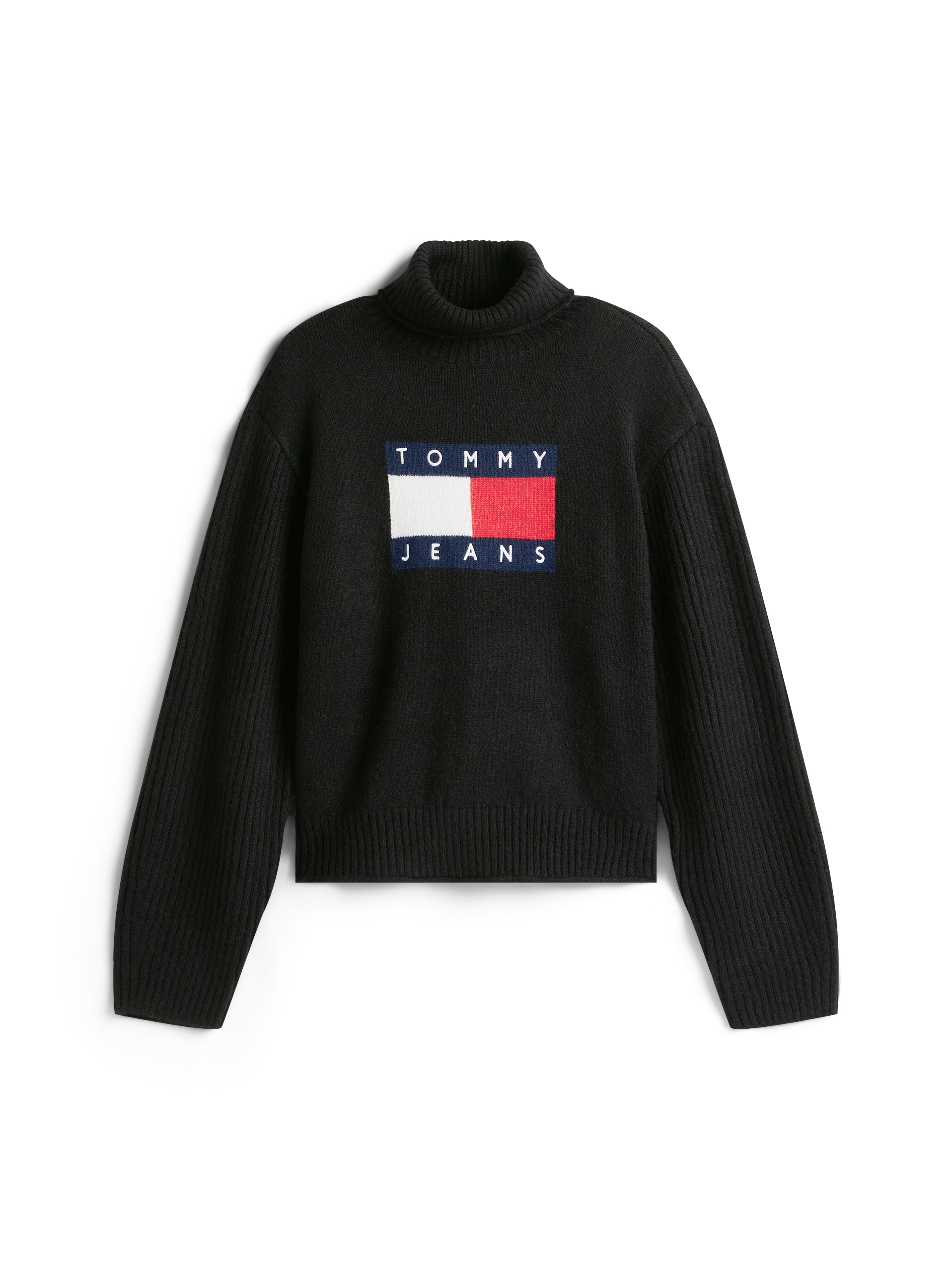 Tommy Jeans Rollkragenpullover »TJW TURTLENECK FLAG SWEATER EXT«