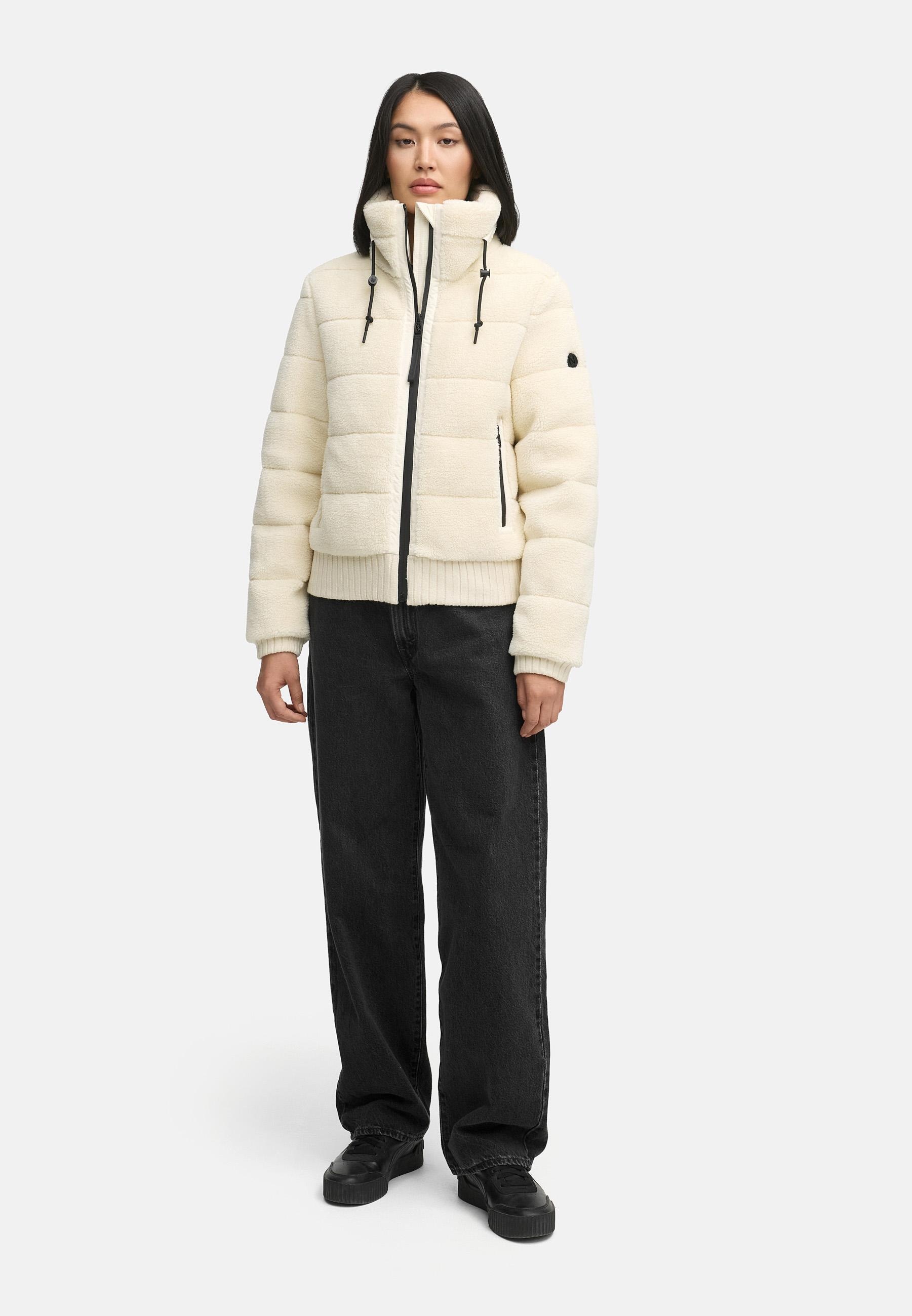 Navahoo Plüschjacke »Plüschjacke Schneepuder 14«