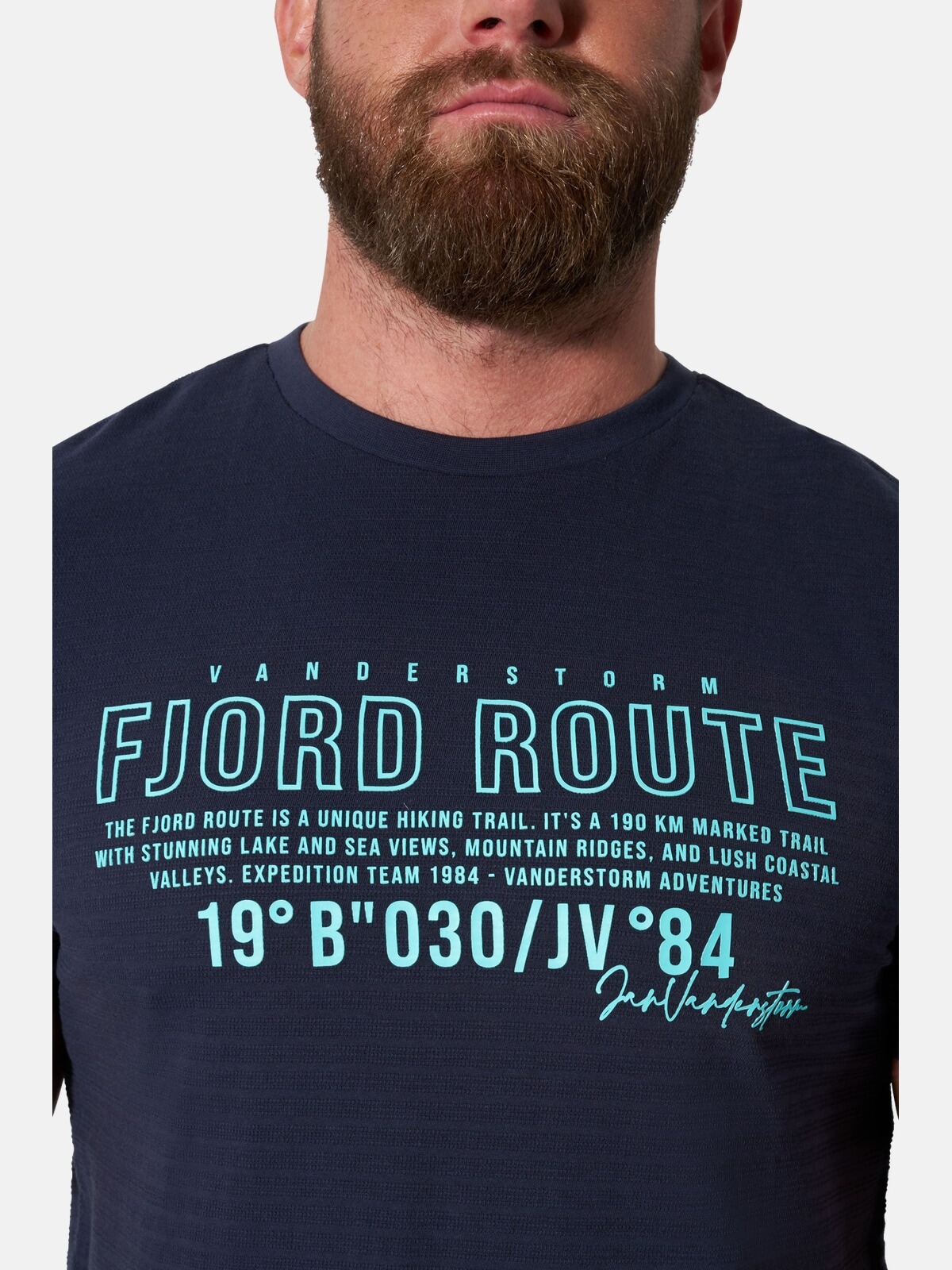 Jan Vanderstorm Rundhalsshirt »T-Shirt NIORD«