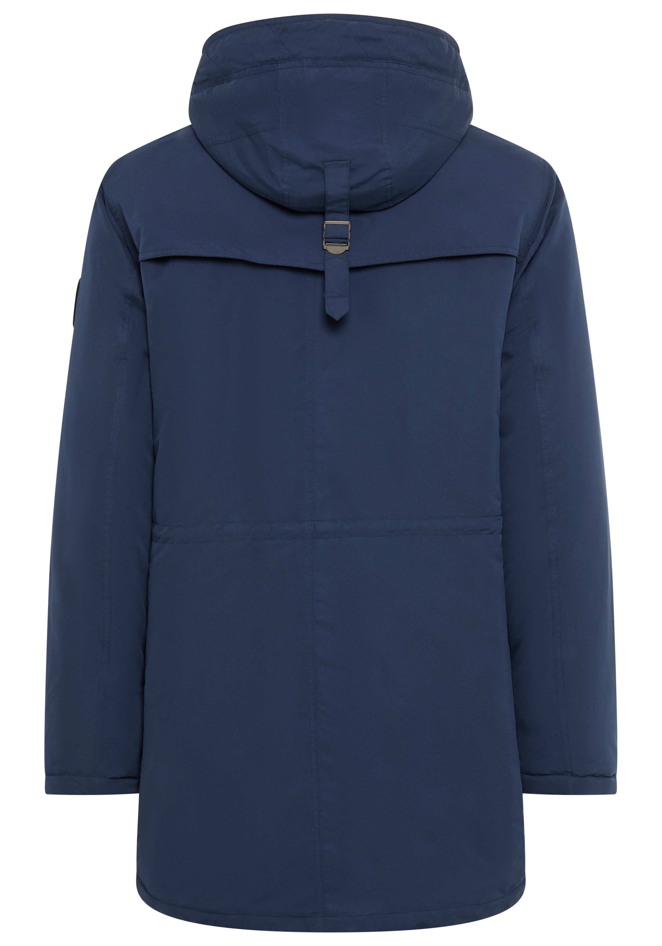 Bruno Banani Parka mit Kapuze Winterjacke mit Teddy Fleece gefüttert und anpassbarer Kapuze
