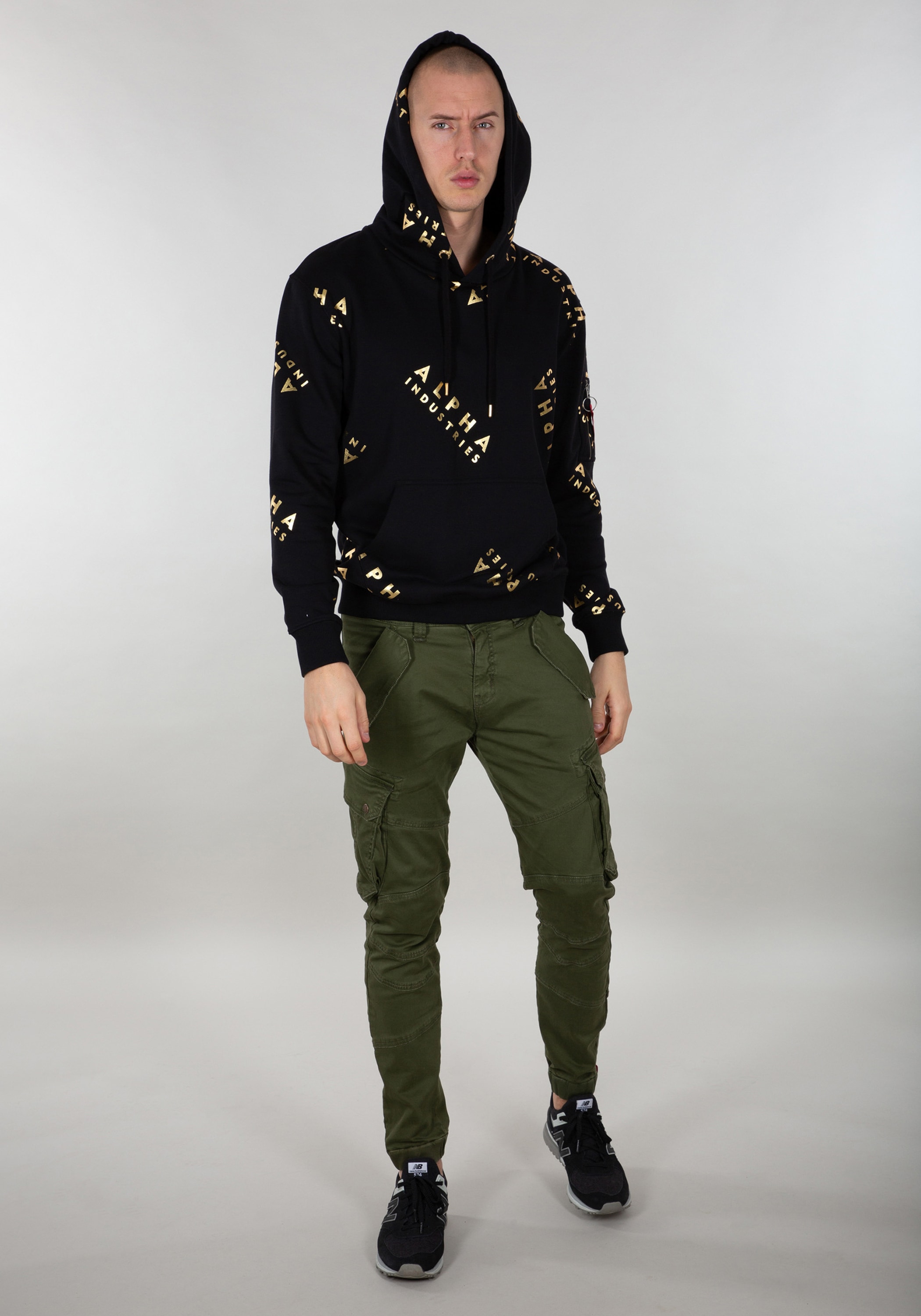 Alpha Industries Hoodie »AOP Hoodie Foil Print«