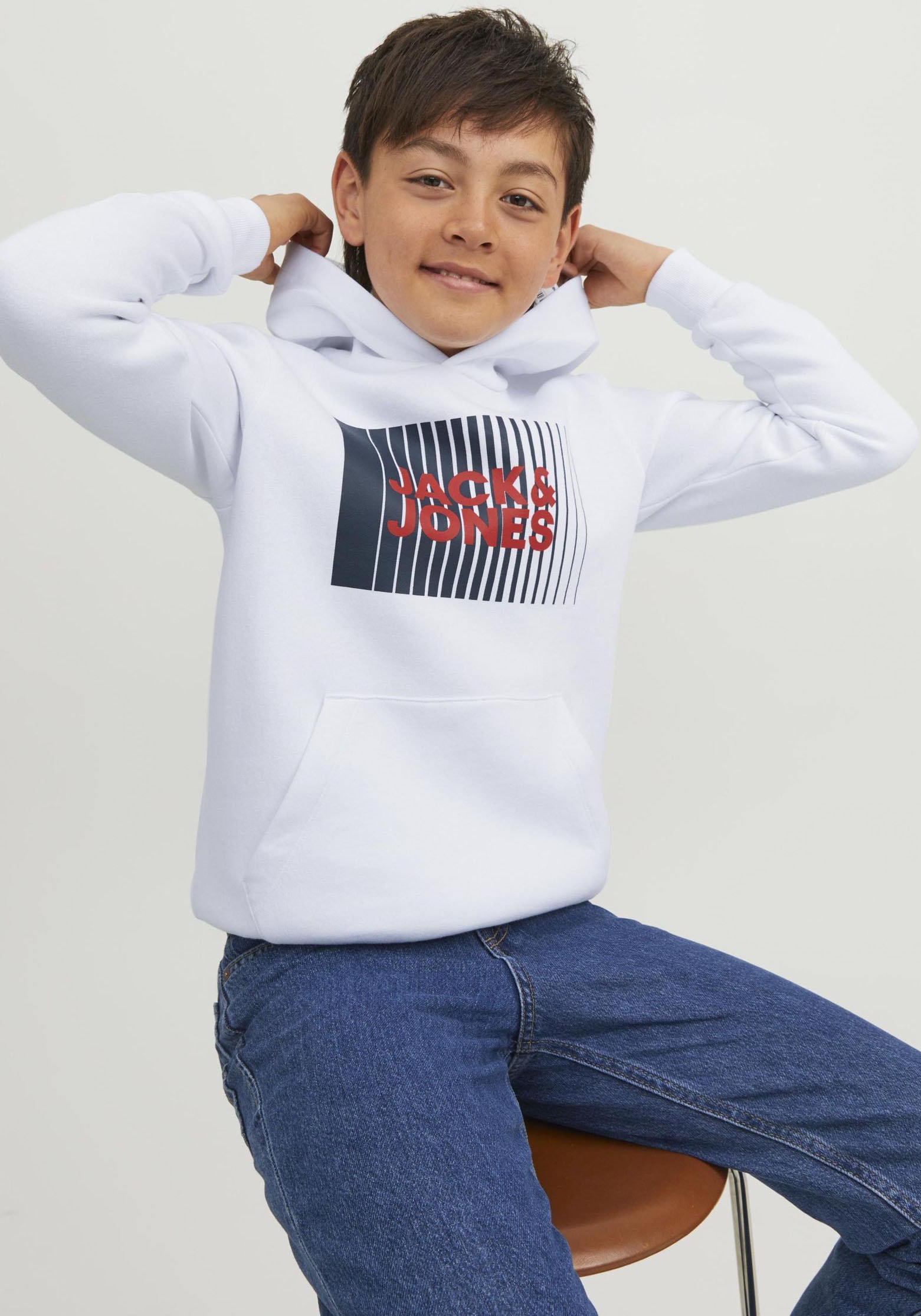 Jack & Jones Junior Hoodie »JJECORP LOGO SWEAT HOOD PLAY NOOS JNR«