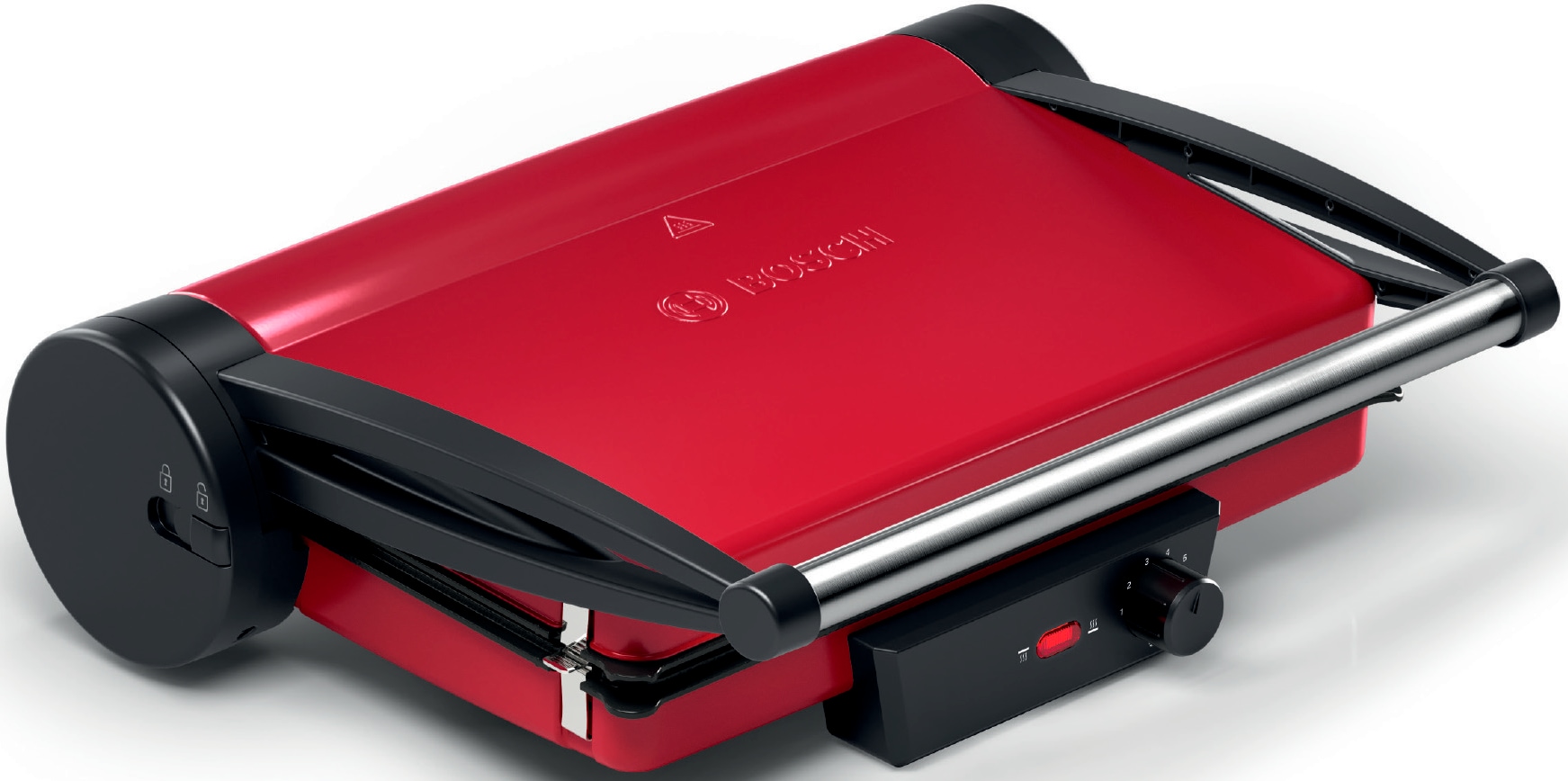 BOSCH Kontaktgrill »TCG4104 rot«, 2000 W