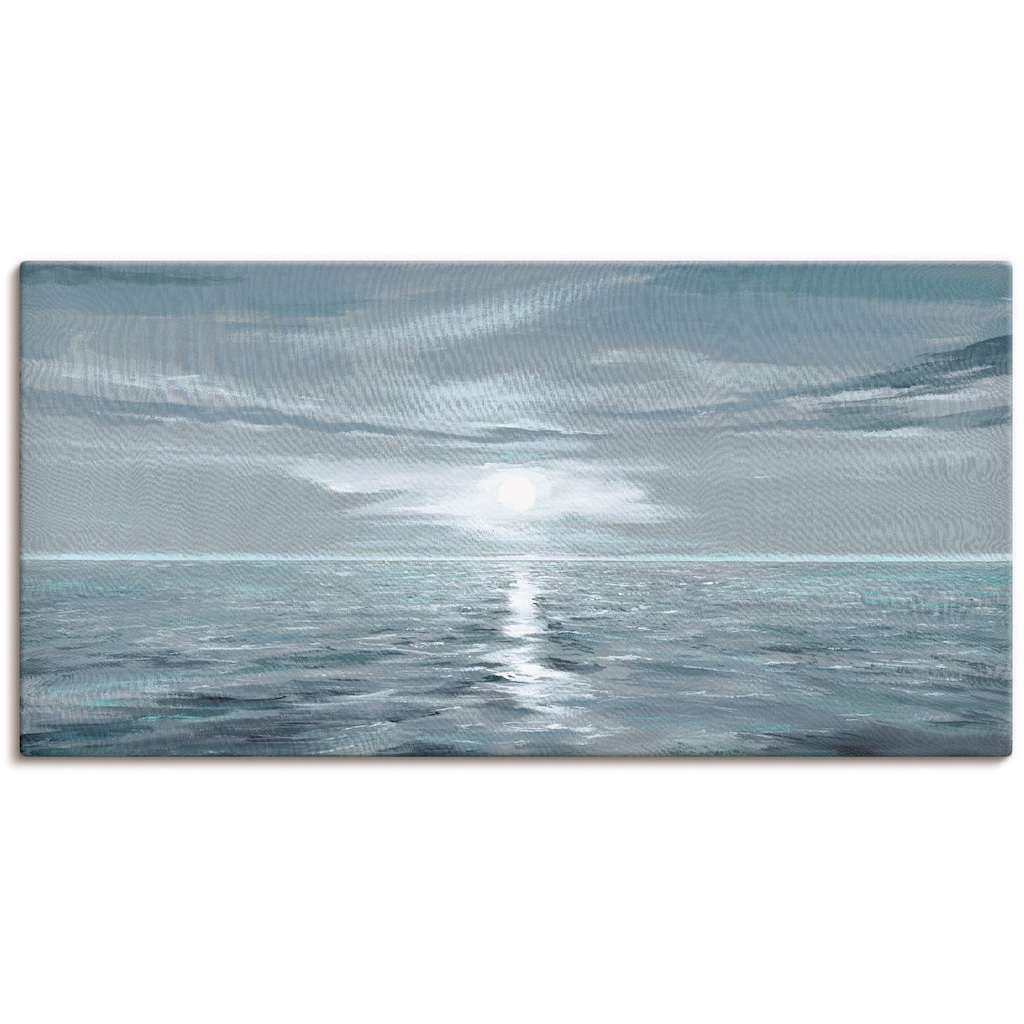 Artland Wandbild »Eisblaues Meer«, Gewässer, (1 St.)