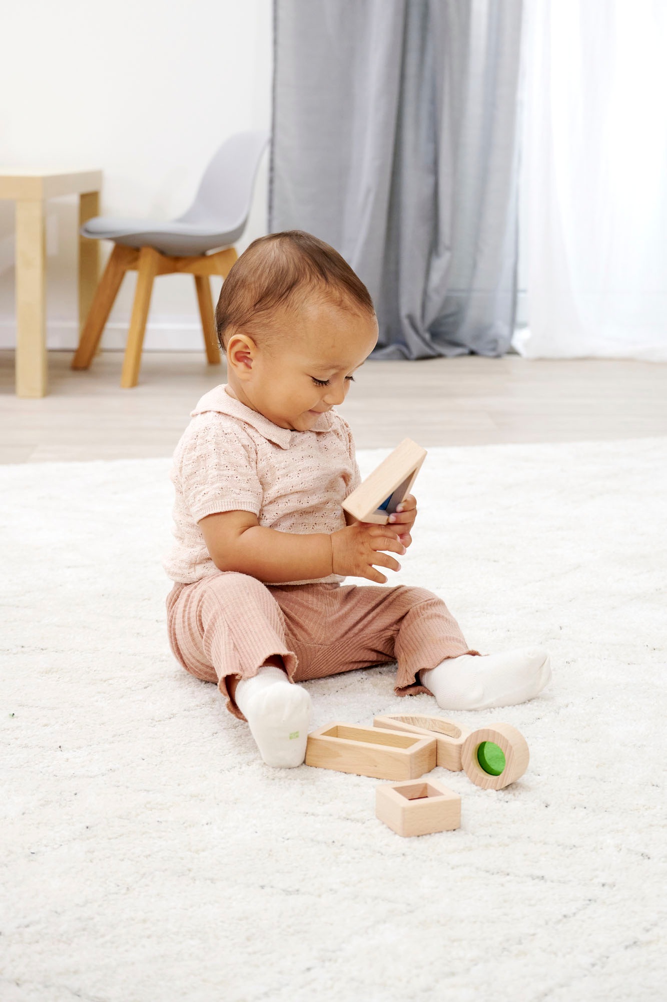 Eichhorn Spielbausteine »Montessori Fensterbausteine«, FSC®- schützt Wald - weltweit