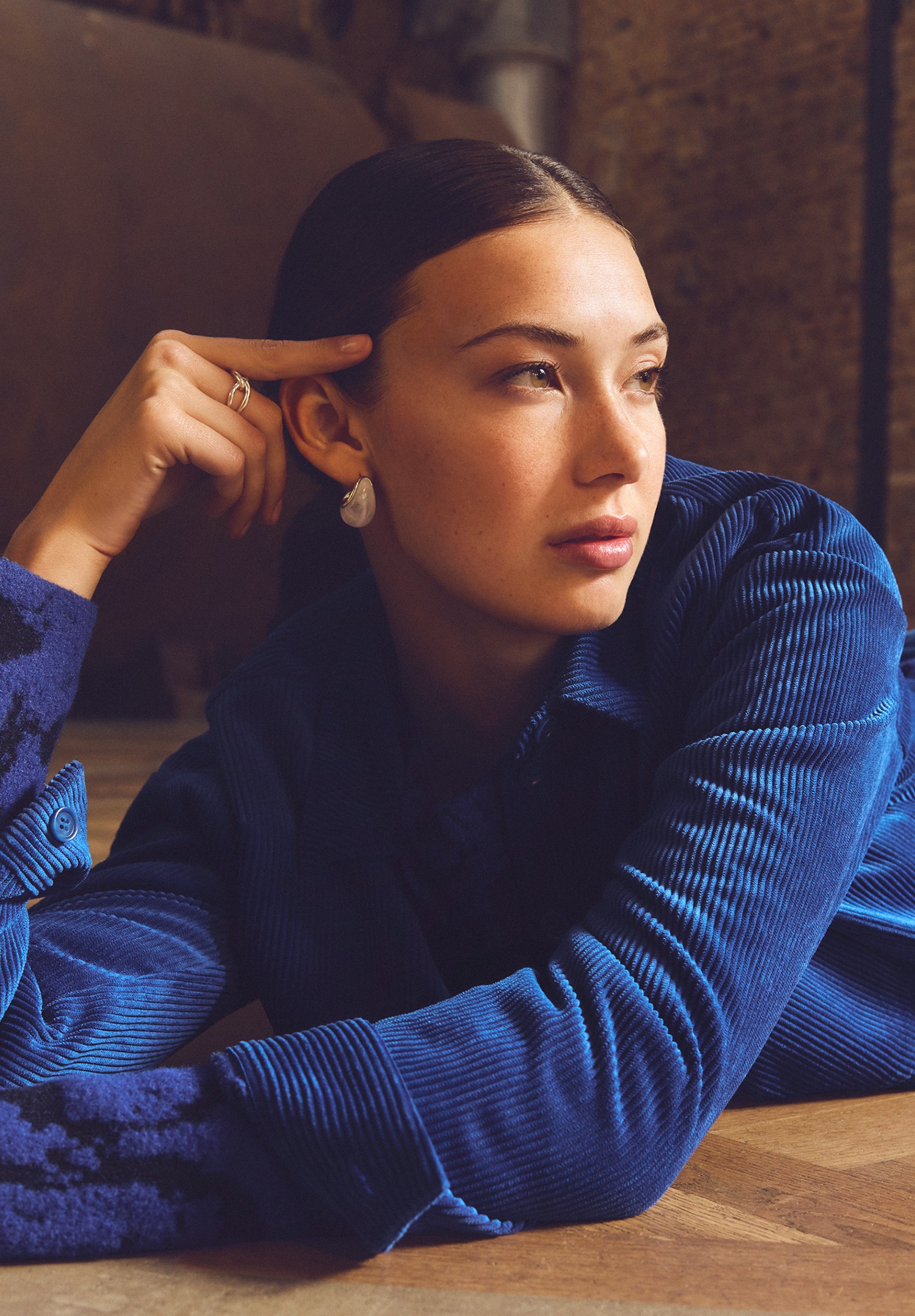 Betty&Co Shirtbluse »Overshirt mit Kragen«