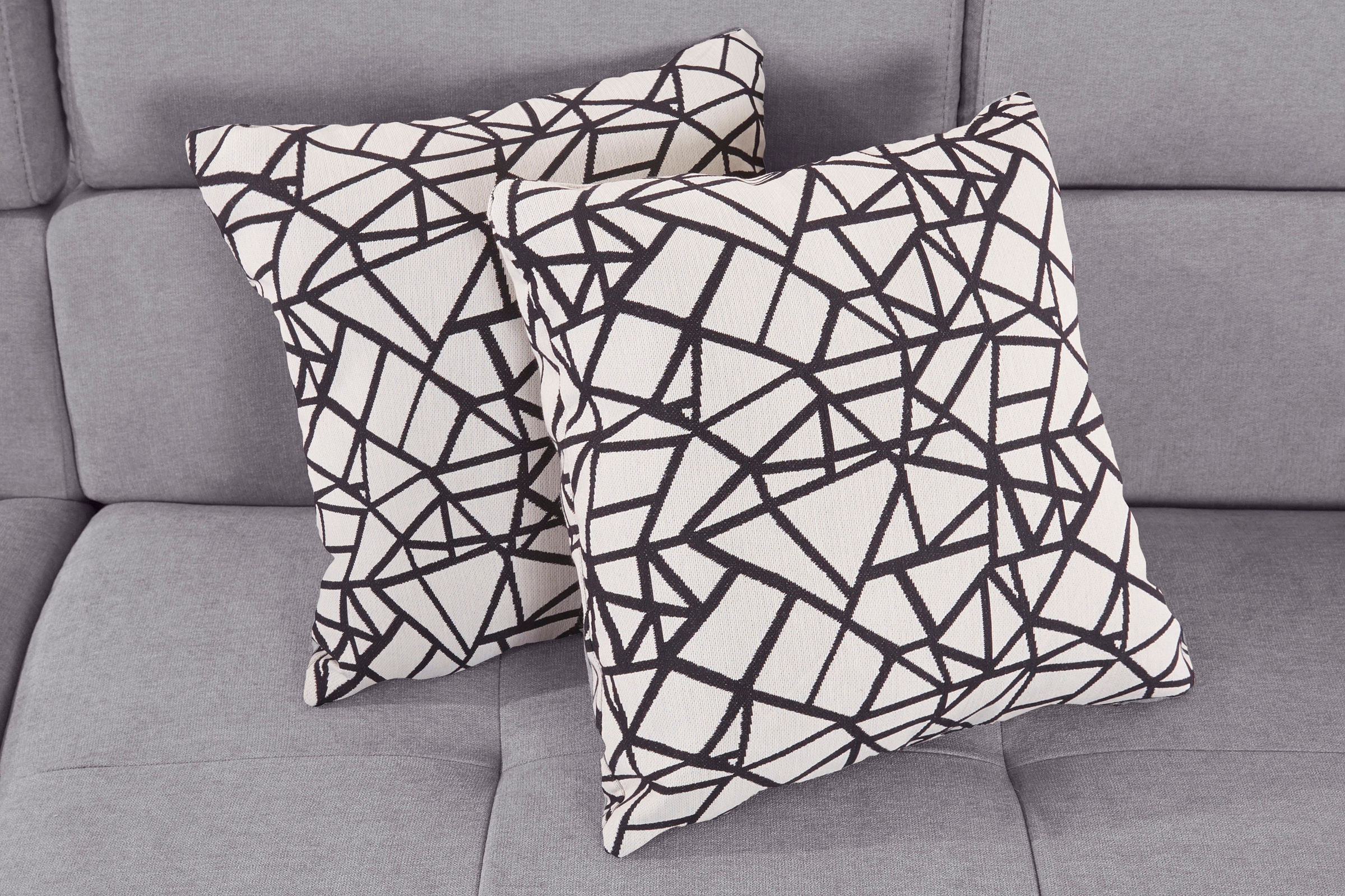 COTTA Ecksofa »Mia L-Form mit 3 Zierkissen«, wahlweise mit Bettfunktion, Bettkasten, Beleuchtung & Wireless-Charger