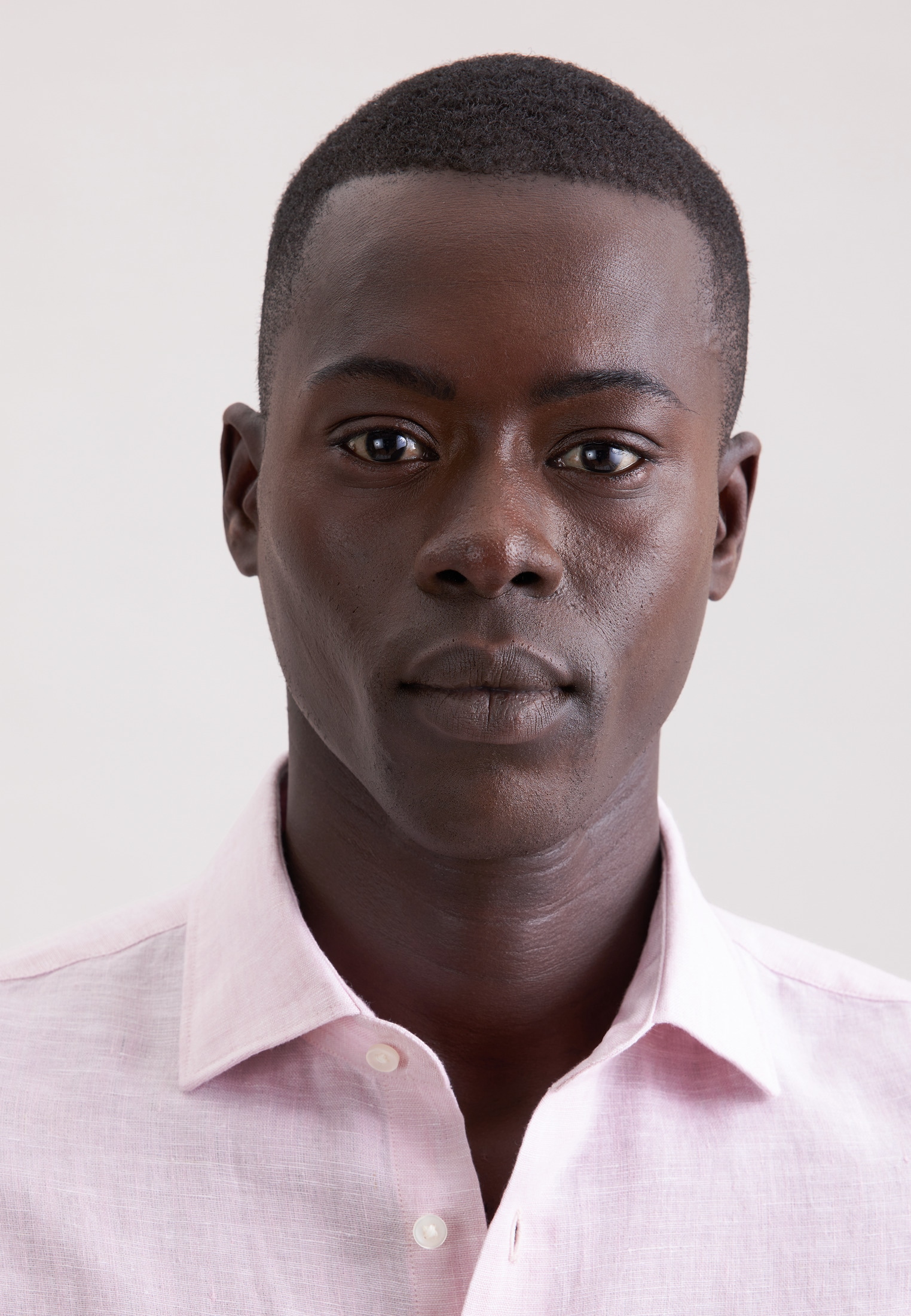 seidensticker Leinenhemd »Schwarze Rose« Slim 1/1 Kentkragen Uni