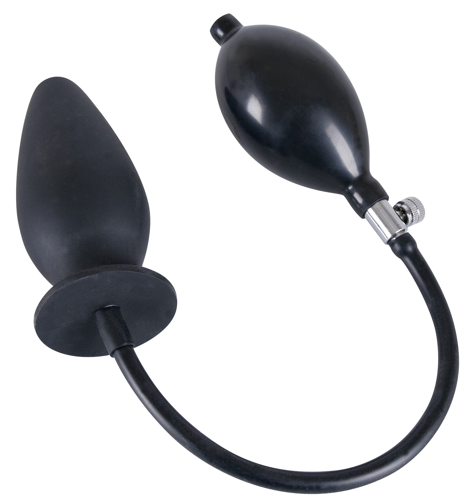 You2Toys Anal-Stimulator »aufblasbarer Analplug True Black Butt Plug« ()
