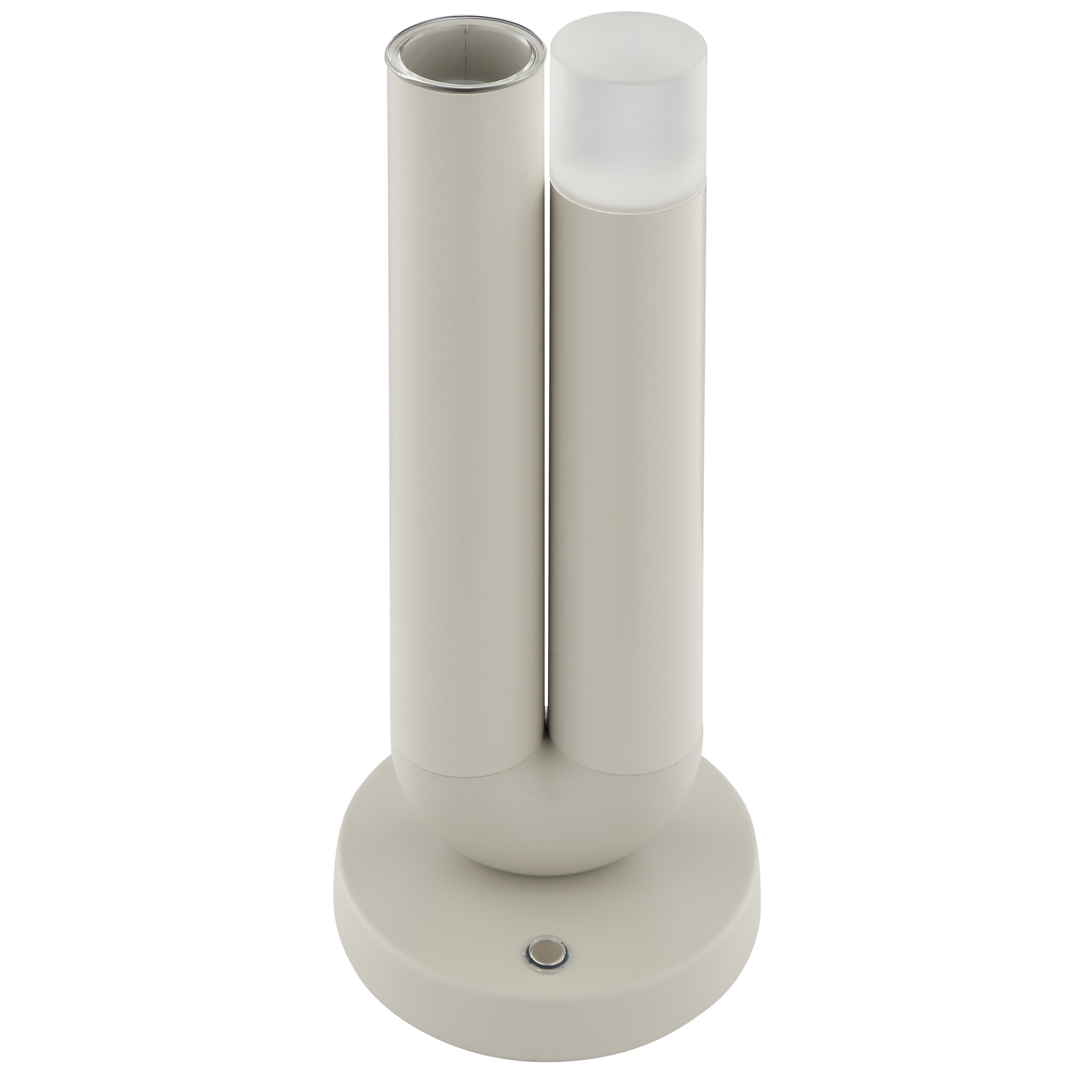 Brilliant LED Tischleuchte »Sayu« LED-Modul 1 Stk. Warmweiß LED Akku-Leuchte mit Vase, 27 cm, 250lm, 2700K, Wireless Charging