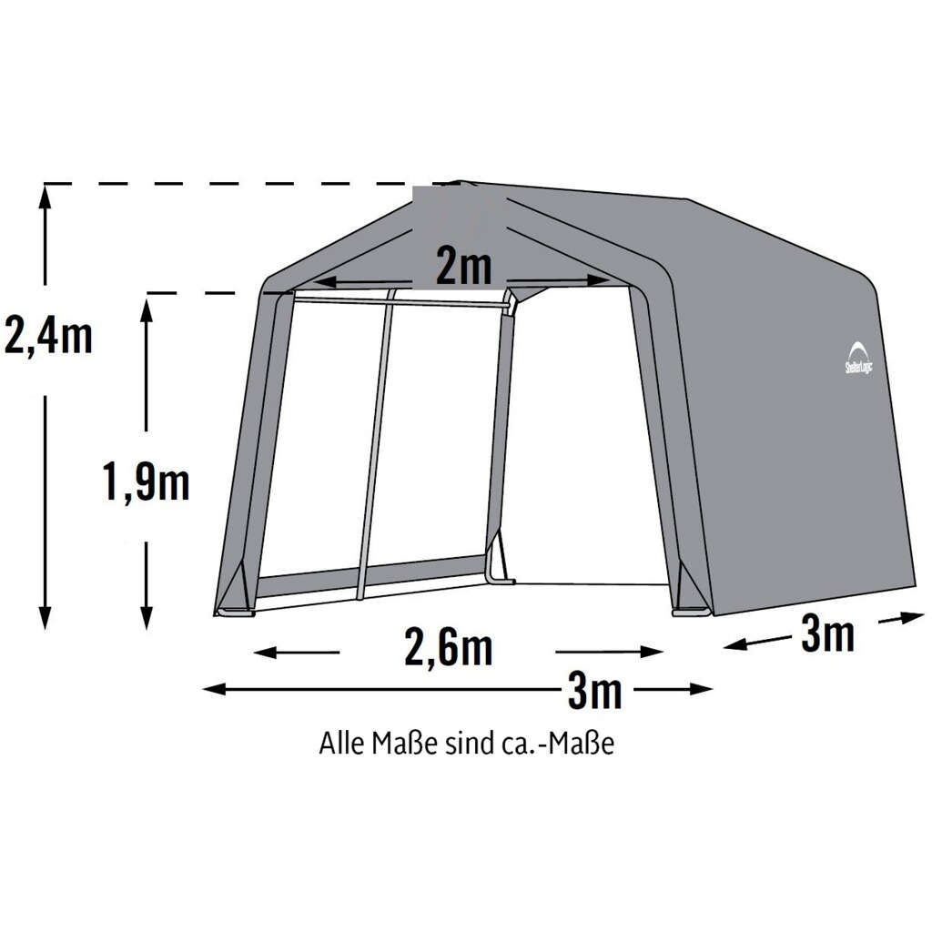 ShelterLogic Foliengerätehaus