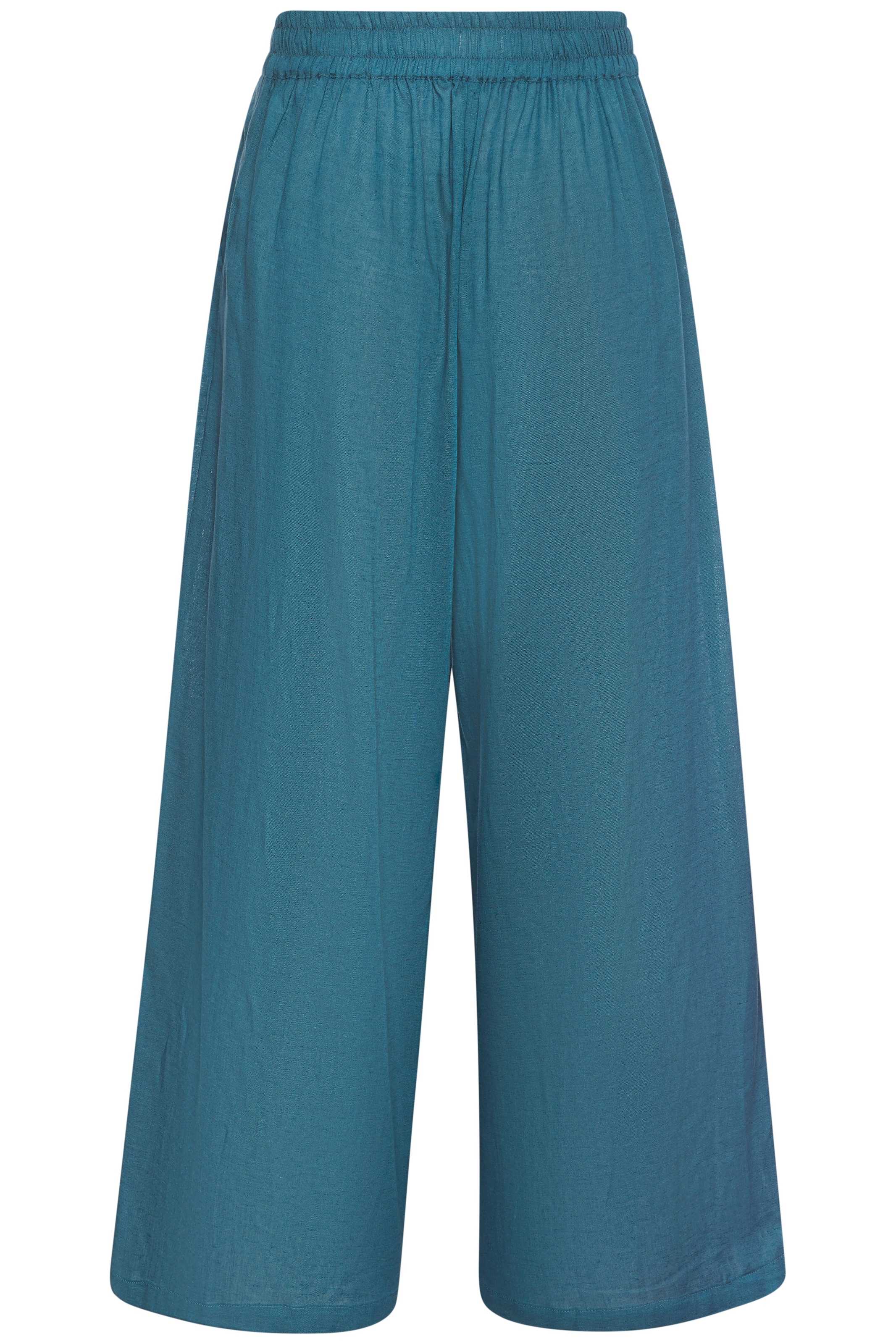 LASCANA Culotte  mit Leinen-Anteil, luftige Sommerhose in 7/8-Länge aus Leinenmix