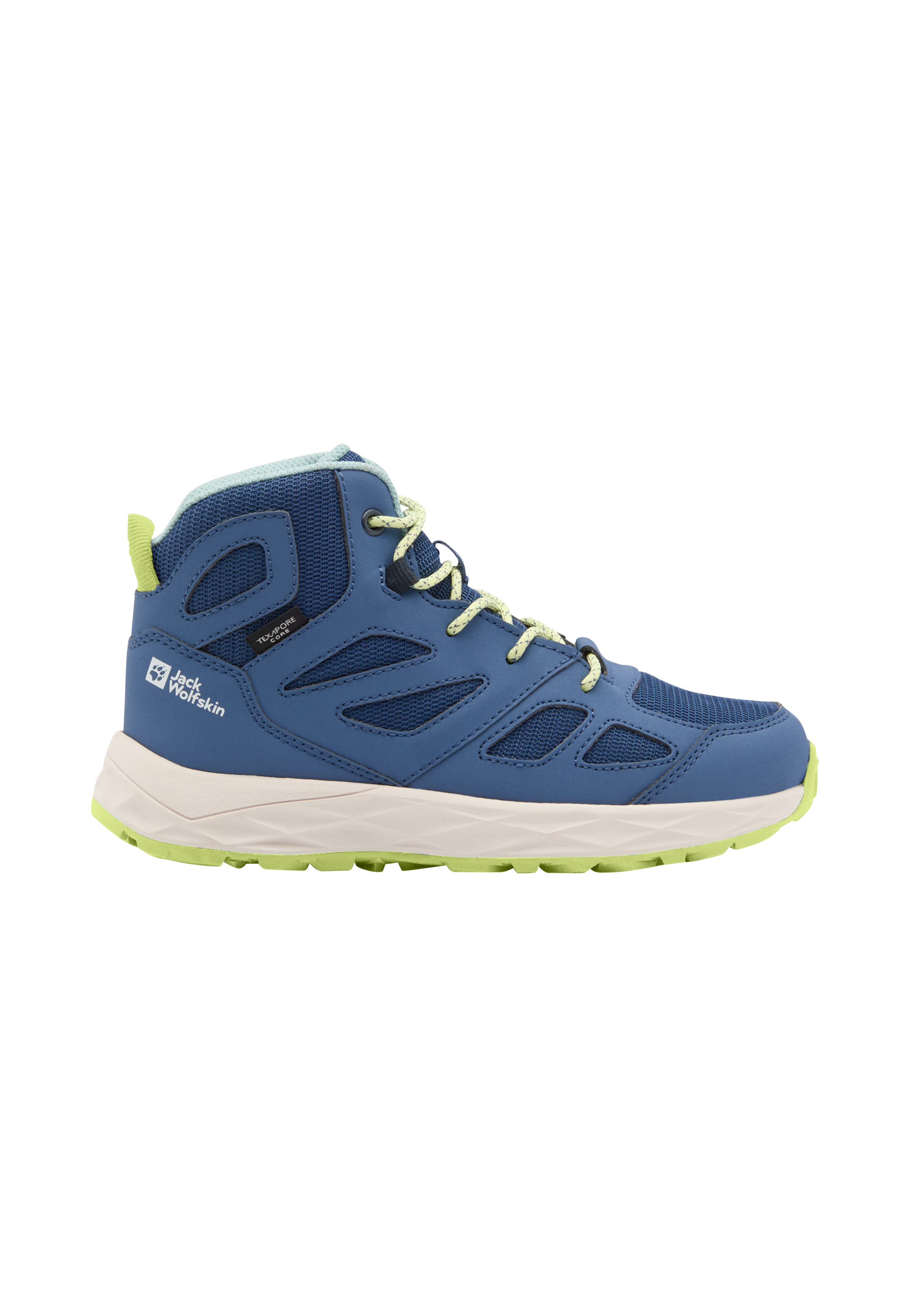 Jack Wolfskin Wanderschuh »WOODLAND 2 TEXAPORE MID K«, Wasserdicht, Trekkingschuh