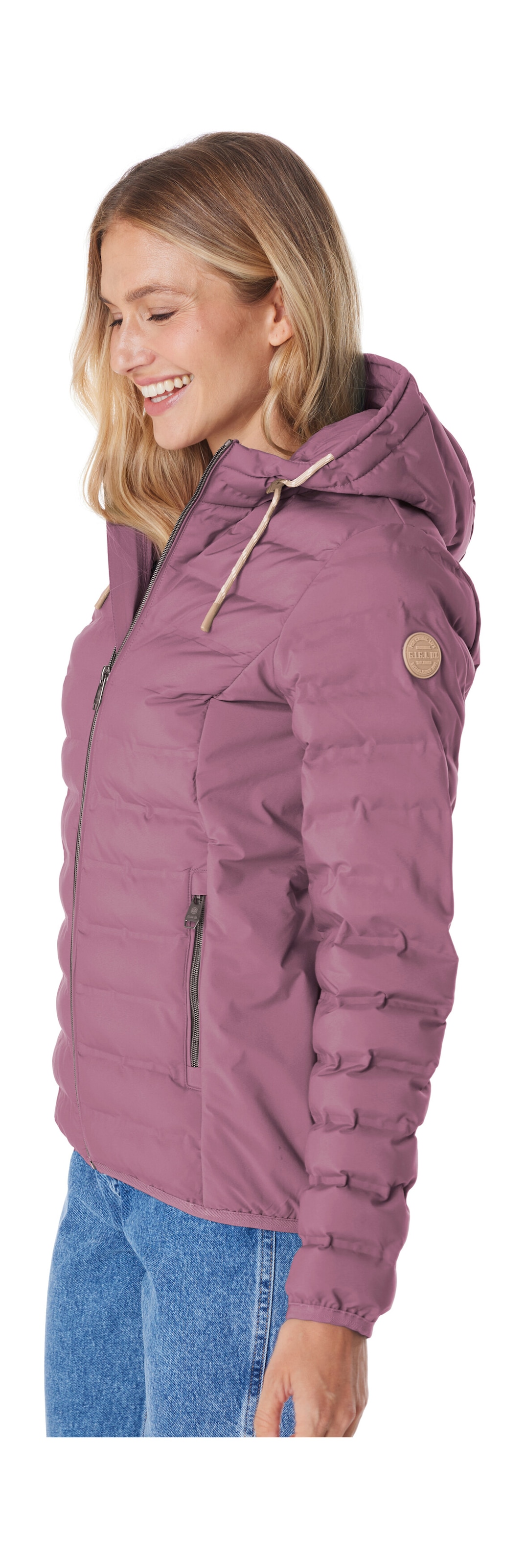 G.I.G.A. DX by killtec Steppjacke »Damen Steppjacke OOGW 1« Leichte Steppjacke, wasserabweisend, weitenregulierbare Kapuze