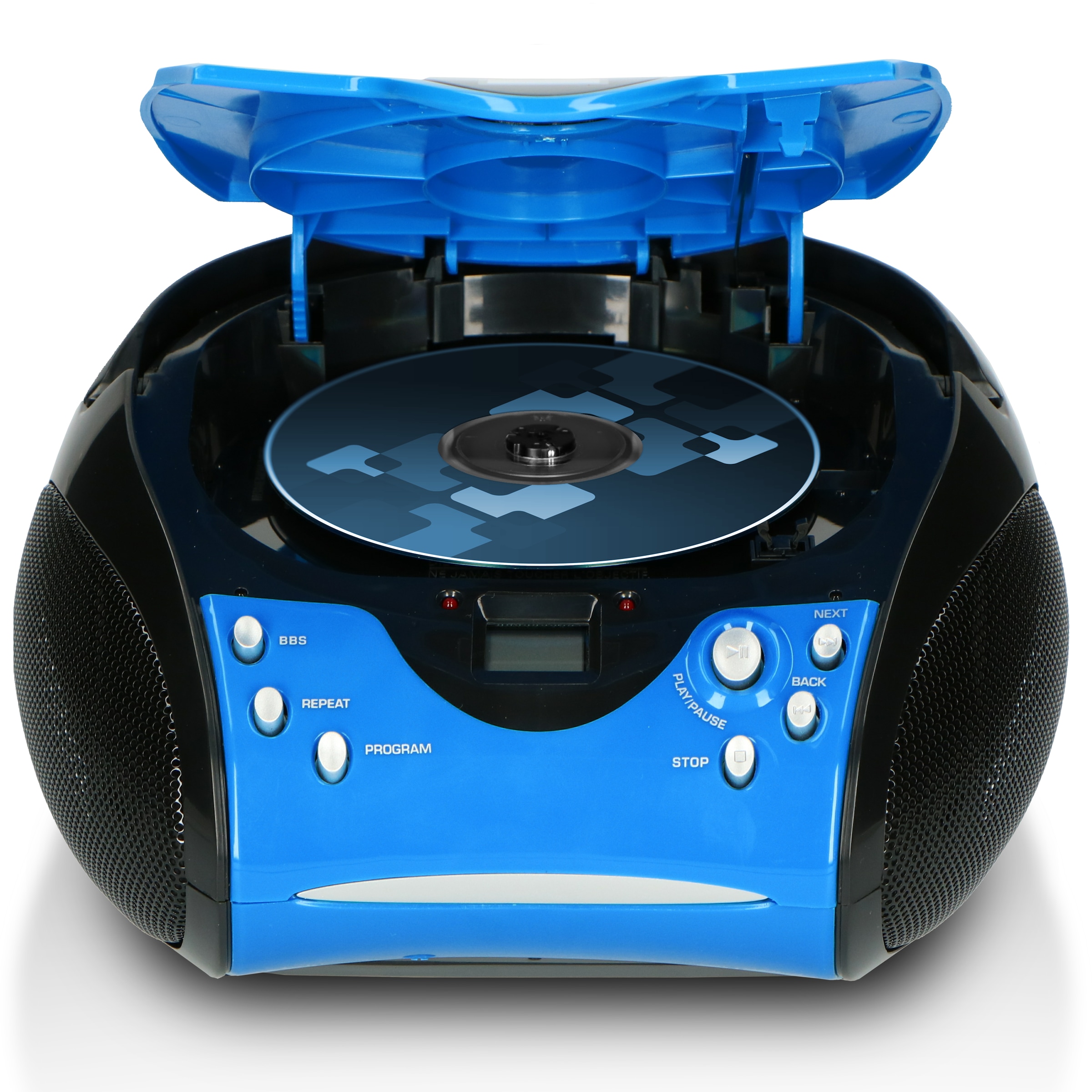 Lenco Boombox »SCD-24«, (FM-Tuner 2 W), batteriebetrieb möglich
