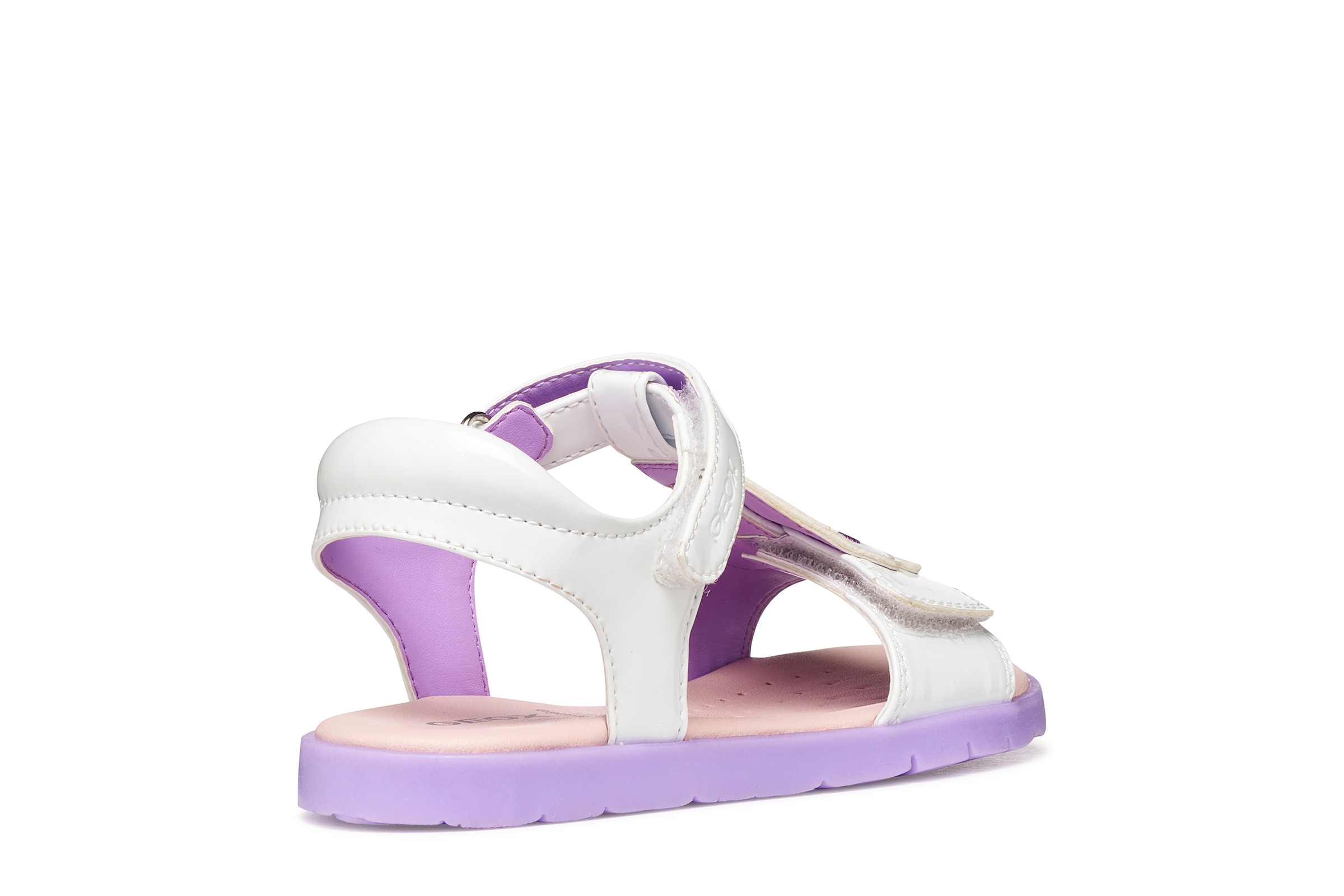 Geox Sandale »J SANDAL JOYFOOT GIR«  Sommerschuh, Klettschuh, Größenschablone zum Download