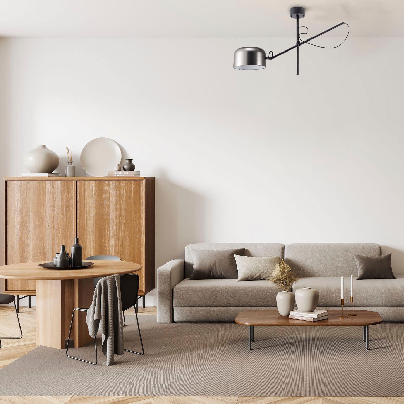 Paco Home Deckenleuchte »BOWL«, 1 flammig, Leuchtmittel E27 | ohne Leuchtmittel